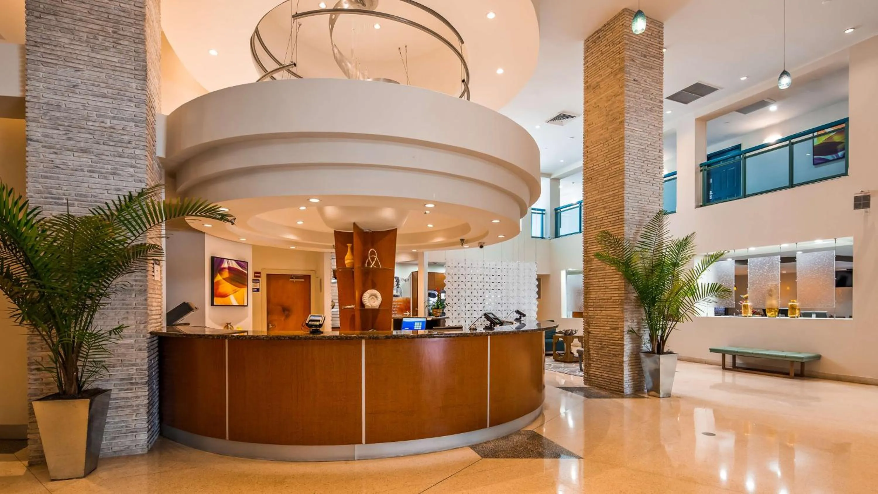 Lobby or reception in Best Western Plus Atlantic Beach Resort