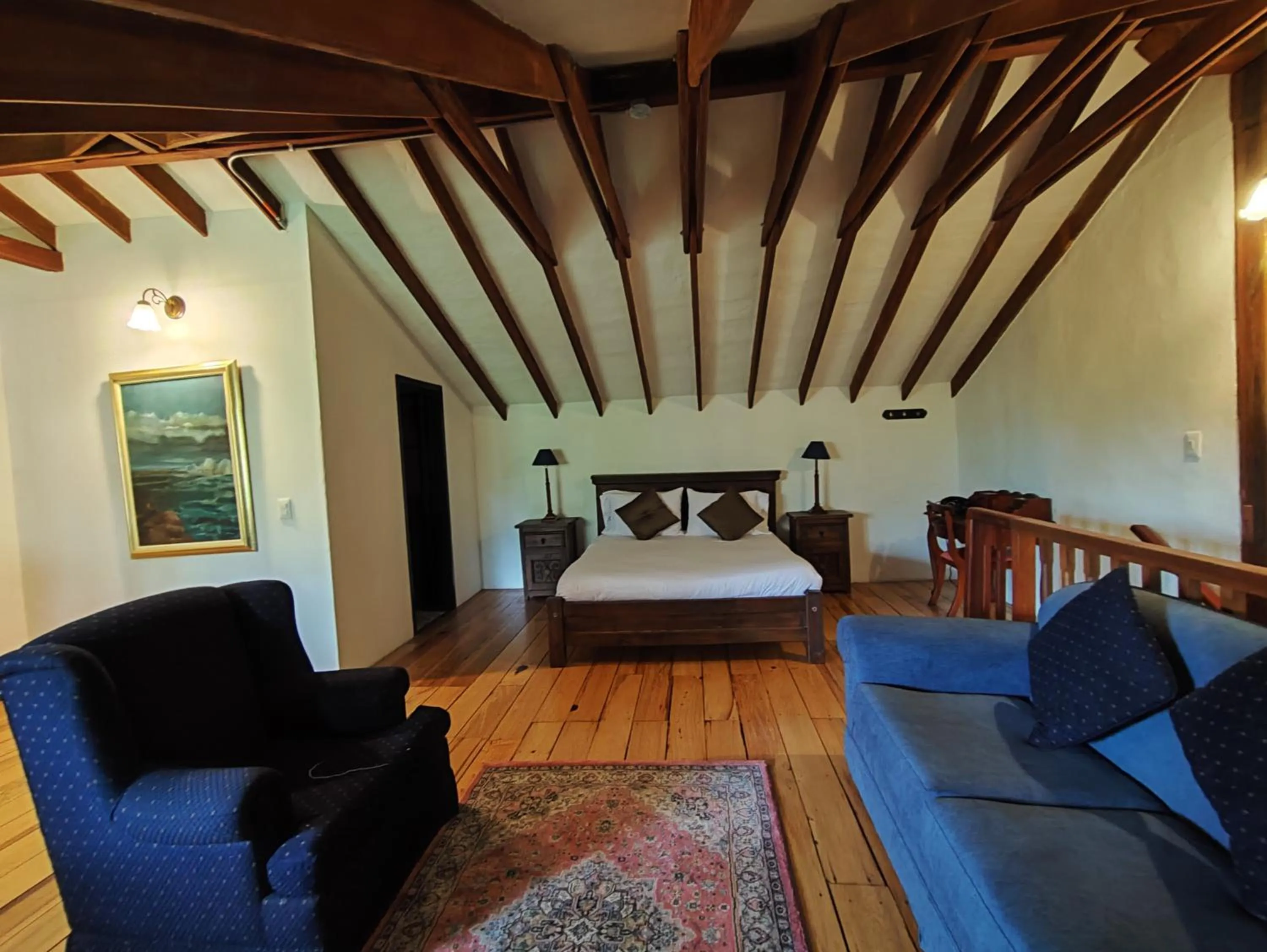 Bed in Hotel Hacienda El Novillero