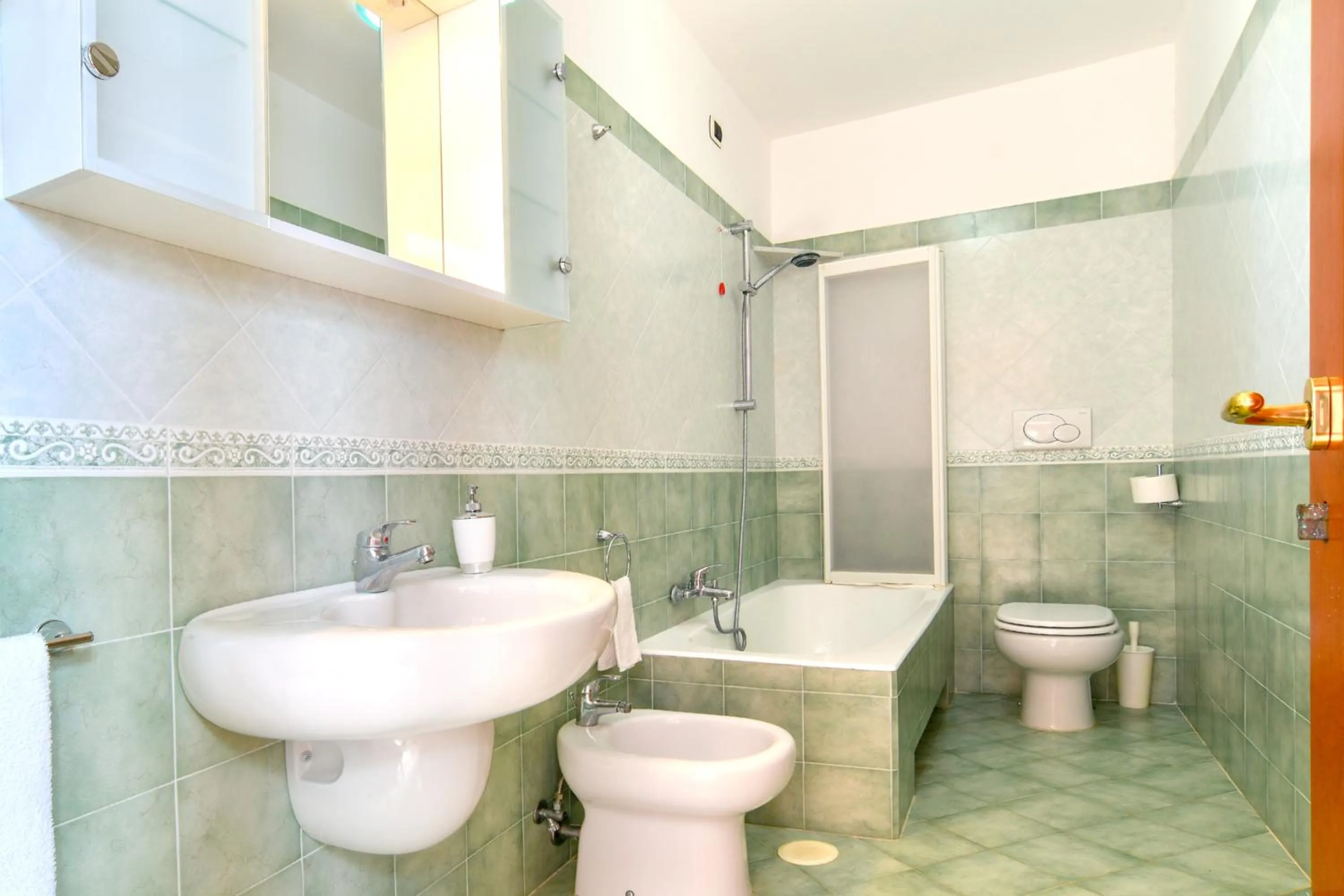 Bathroom in Green Paradise Affittacamere