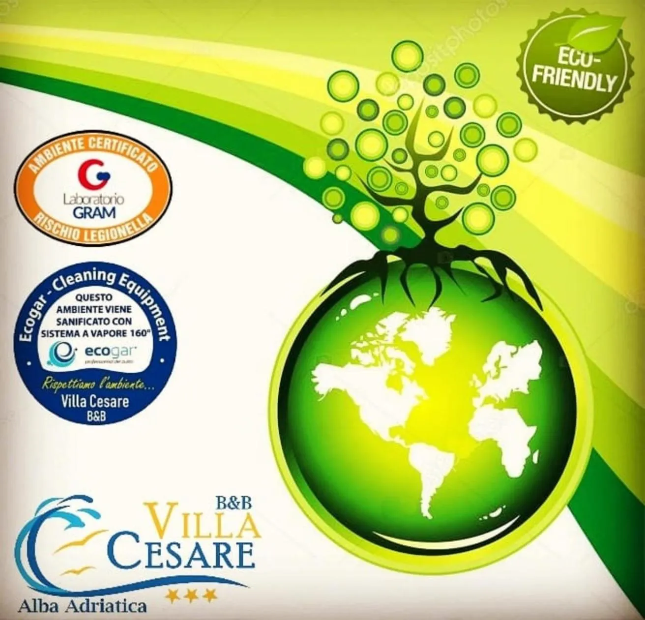 Certificate/Award in Hotel Villa Cesare B&B