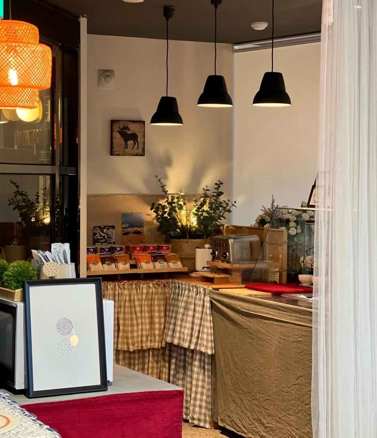 American breakfast in Brown Dot Hotel Jinju