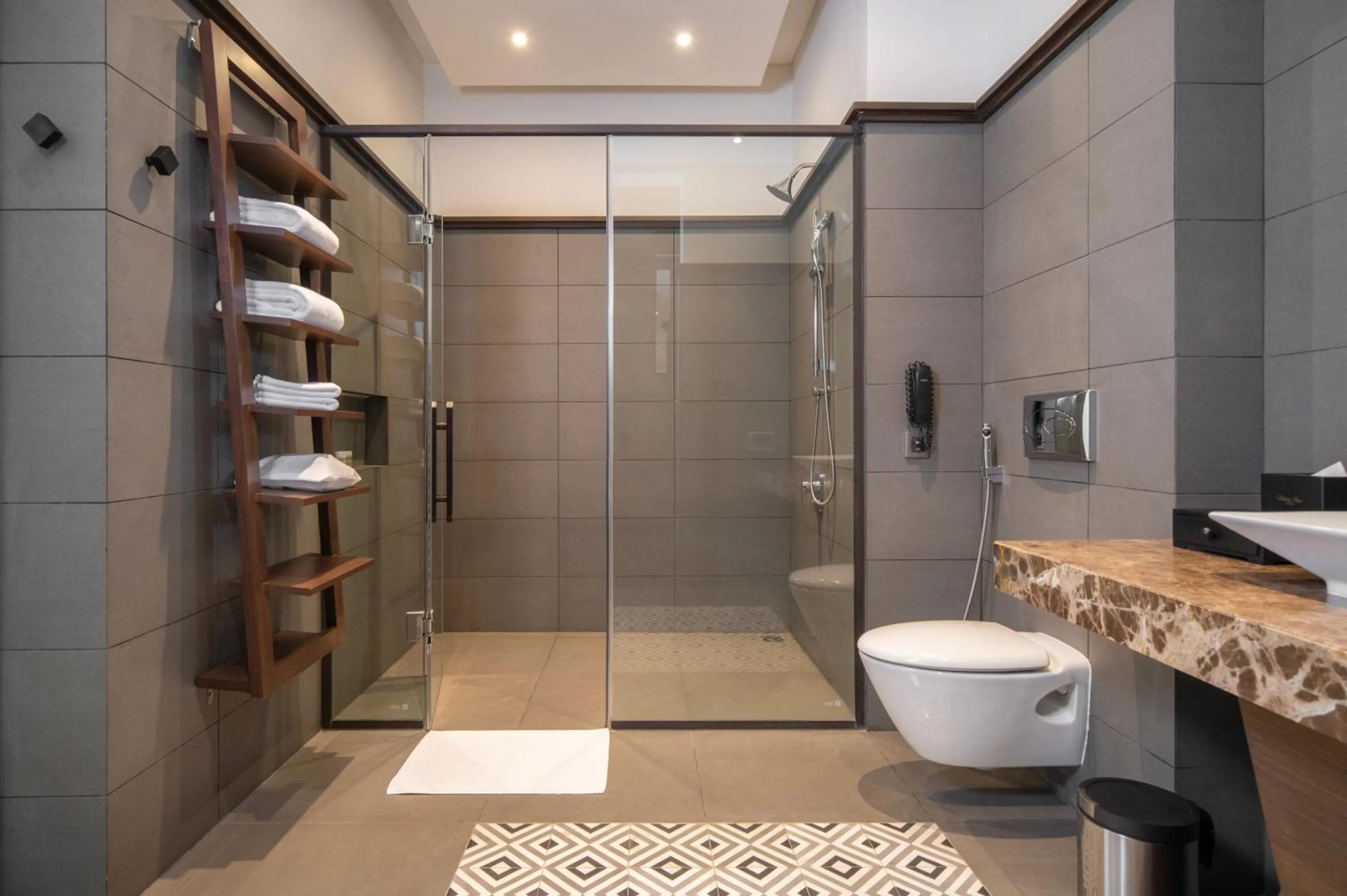 Bathroom in Senna Hue Hotel