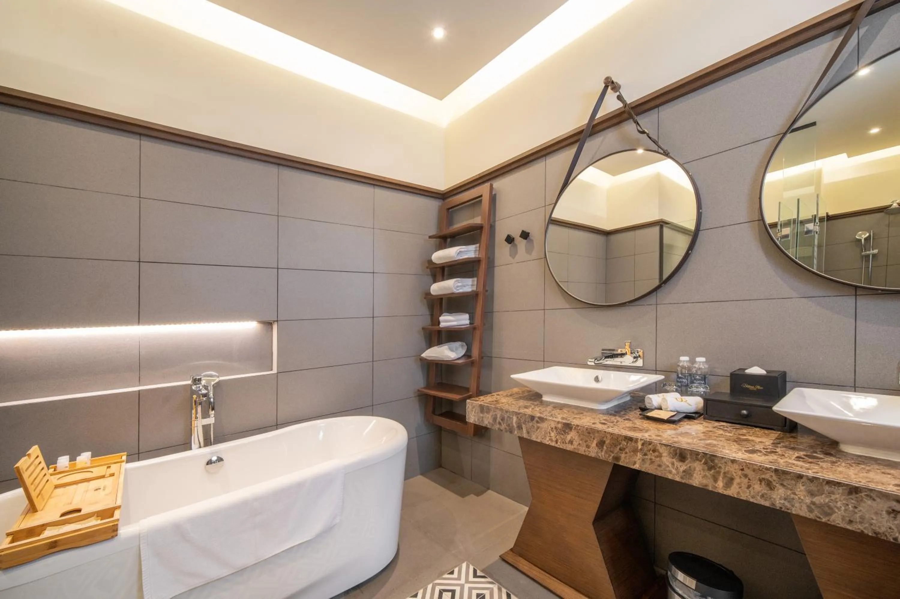 Bathroom in Senna Hue Hotel