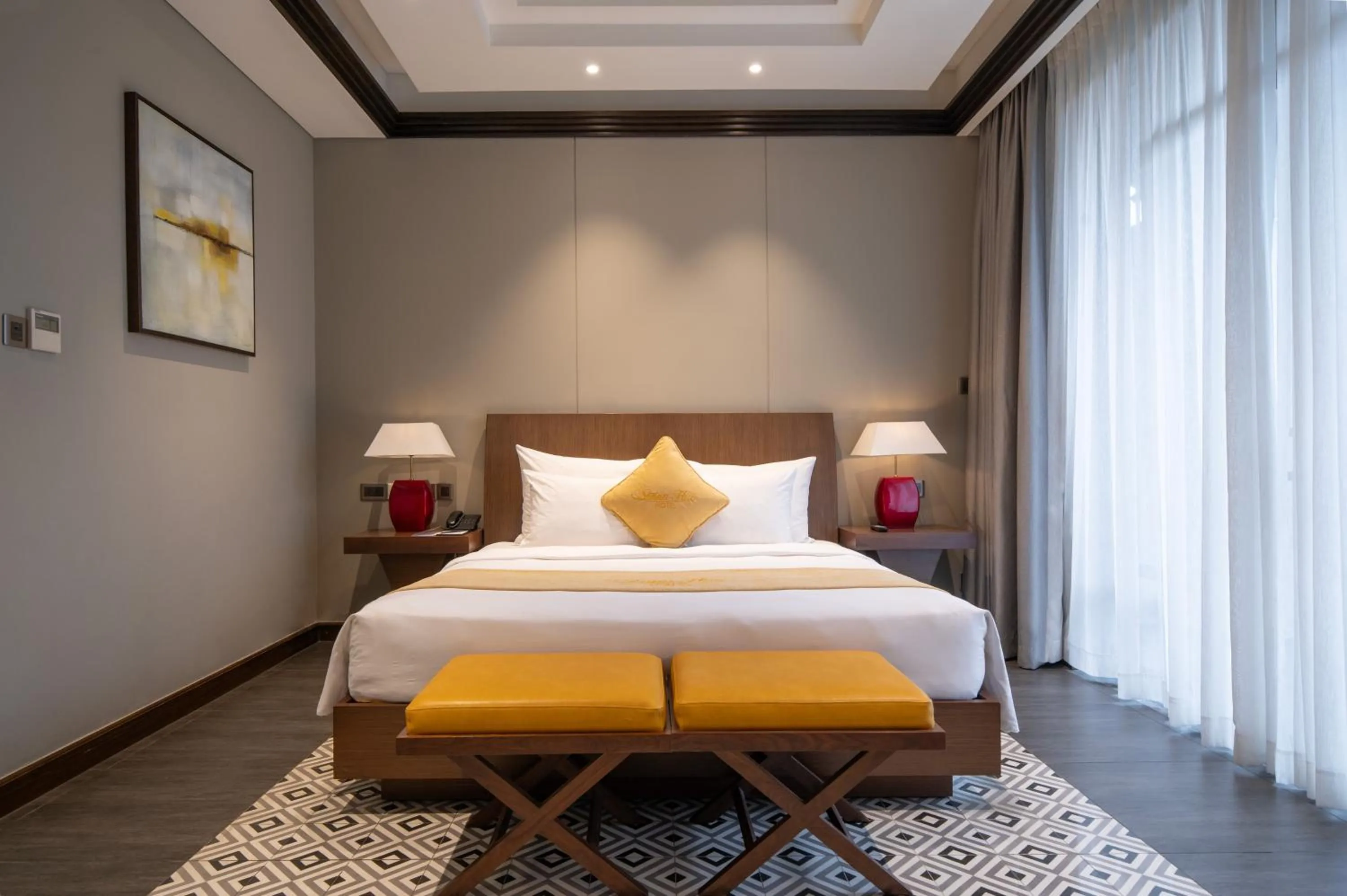 Bedroom, Bed in Senna Hue Hotel