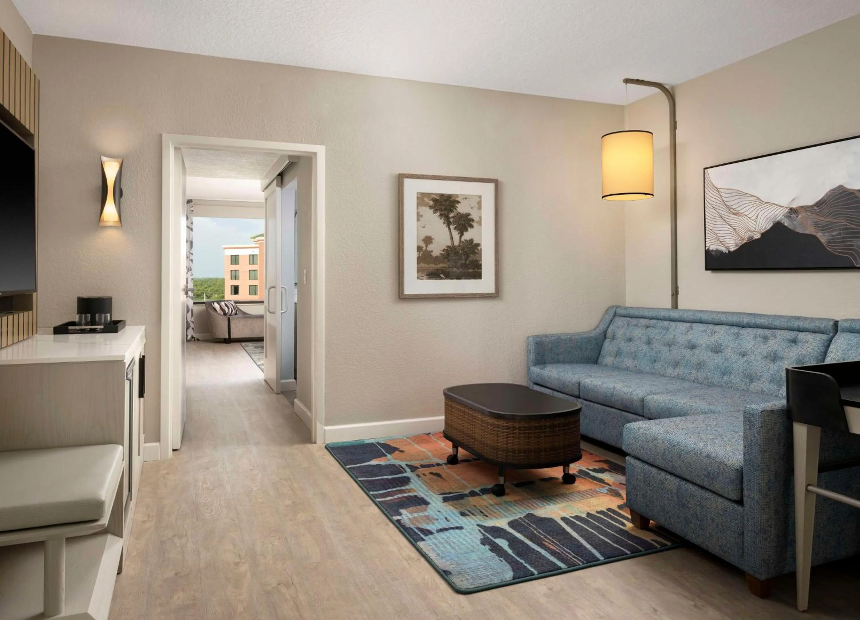 Living room in Caribe Royale Orlando