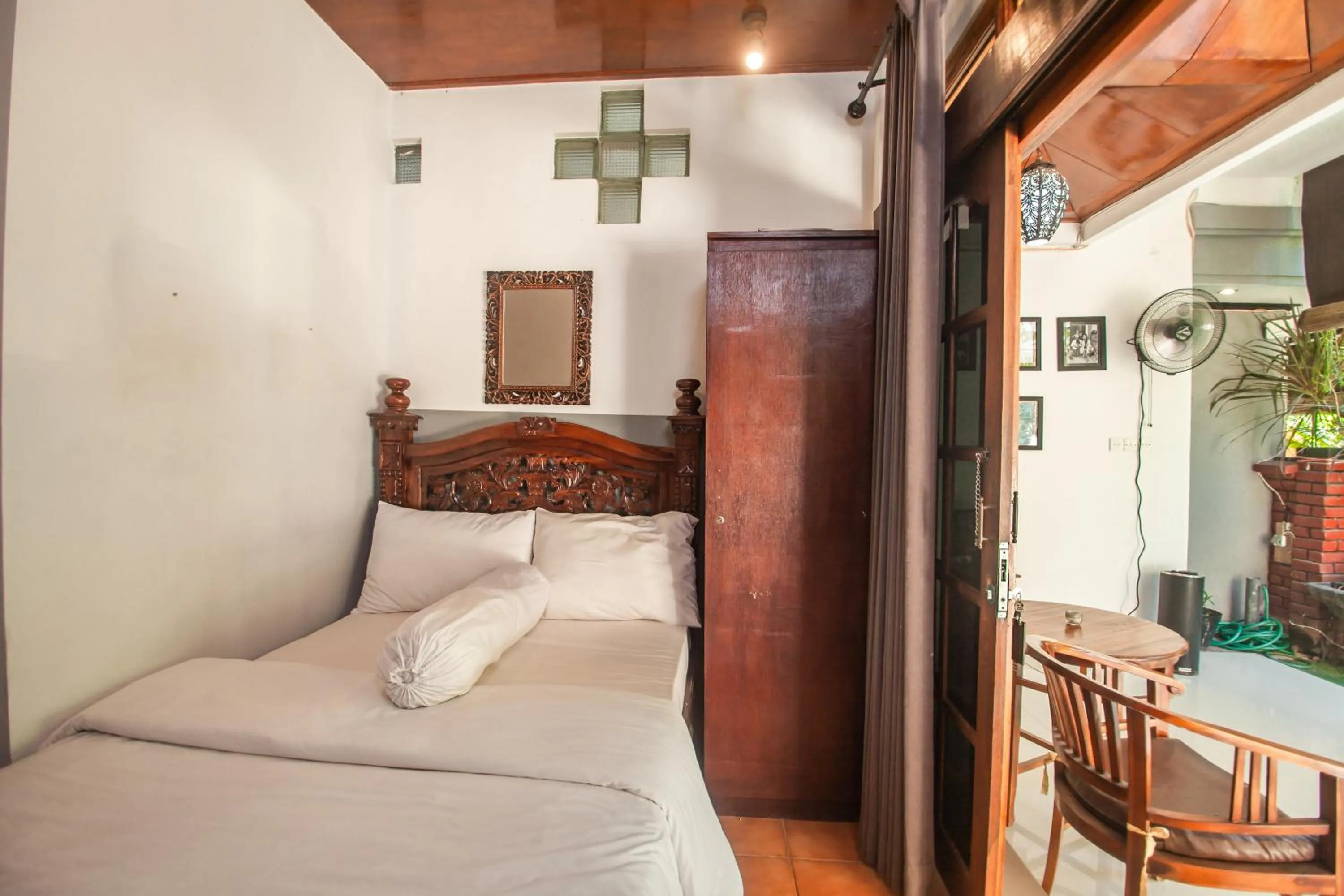 Bed in Pondok Taksu Bali