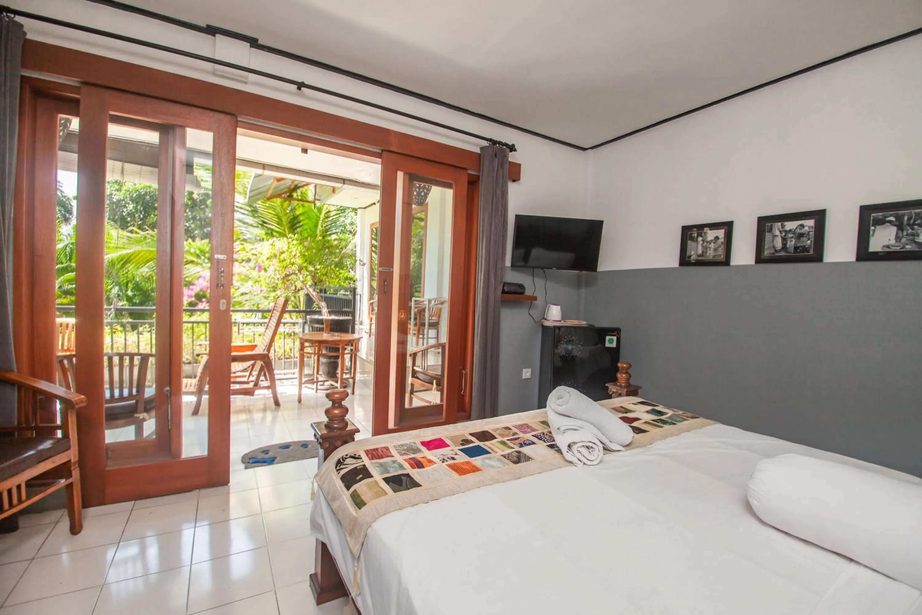 Bed in Pondok Taksu Bali