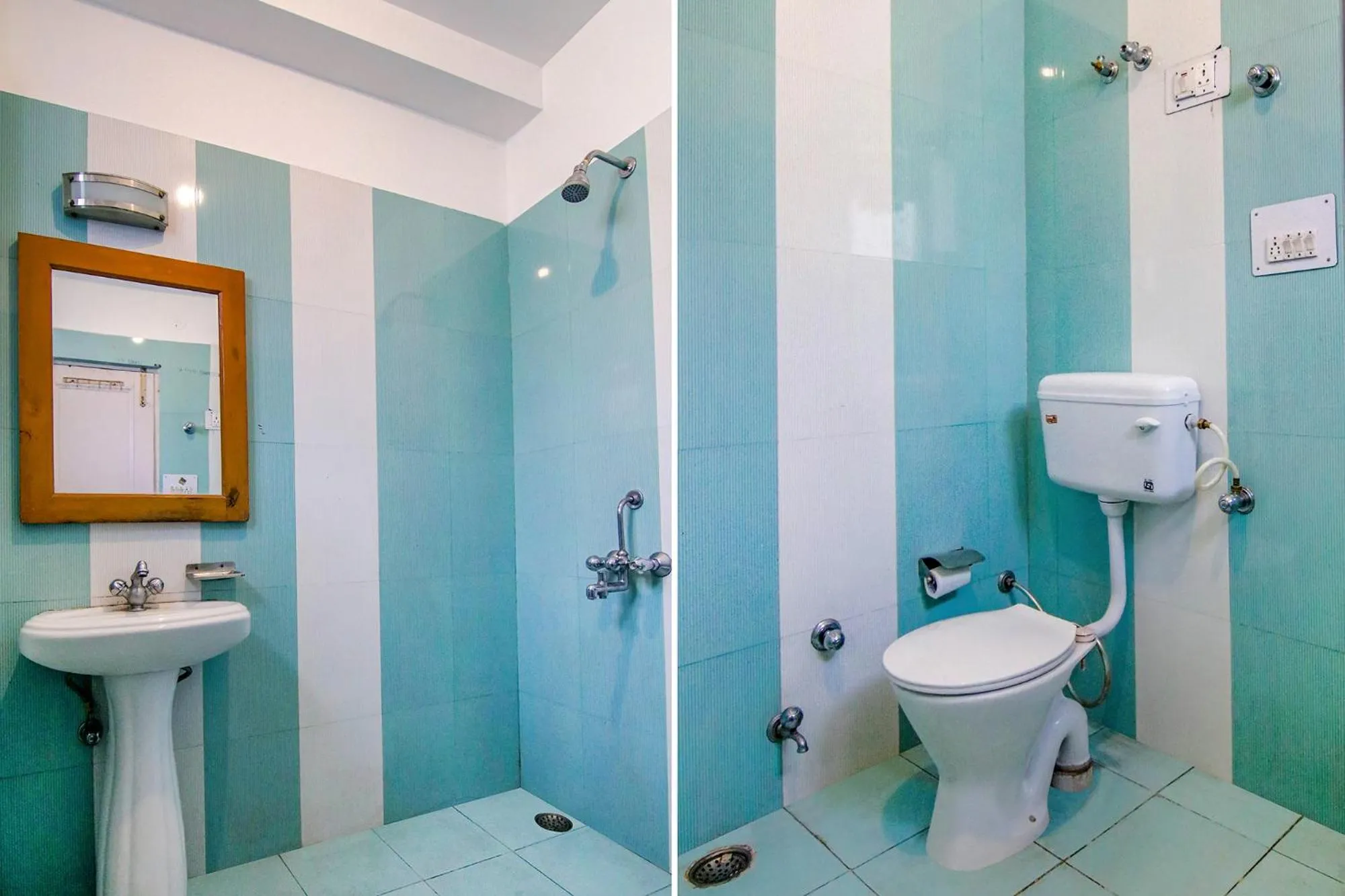 Toilet in Greenwoods Inn Mcleodganj #Parking #lift #All Balcony Rooms #Rooftop Terrace #Prime Location # Close to the Triund Trek Point 400 Mtr Head