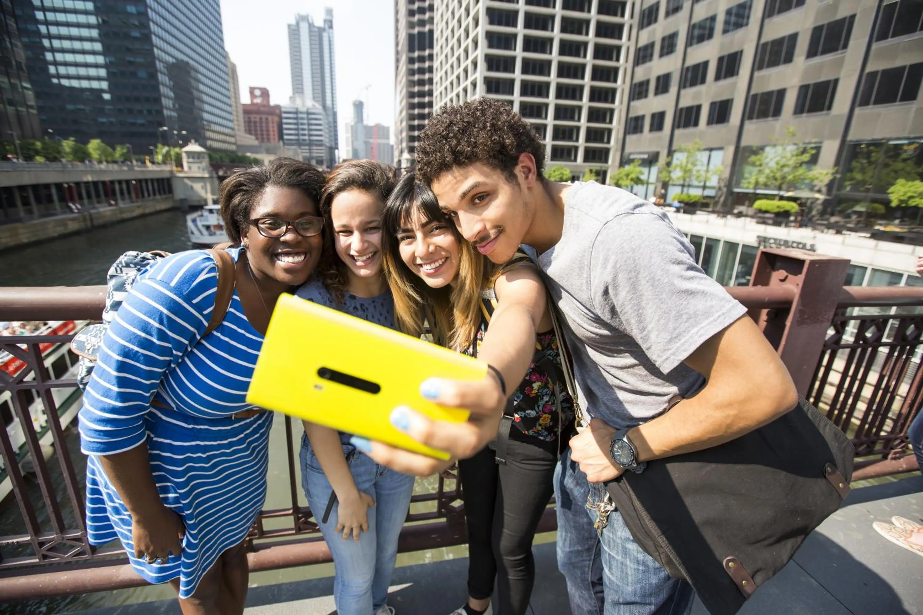 People in HI Chicago Hostel