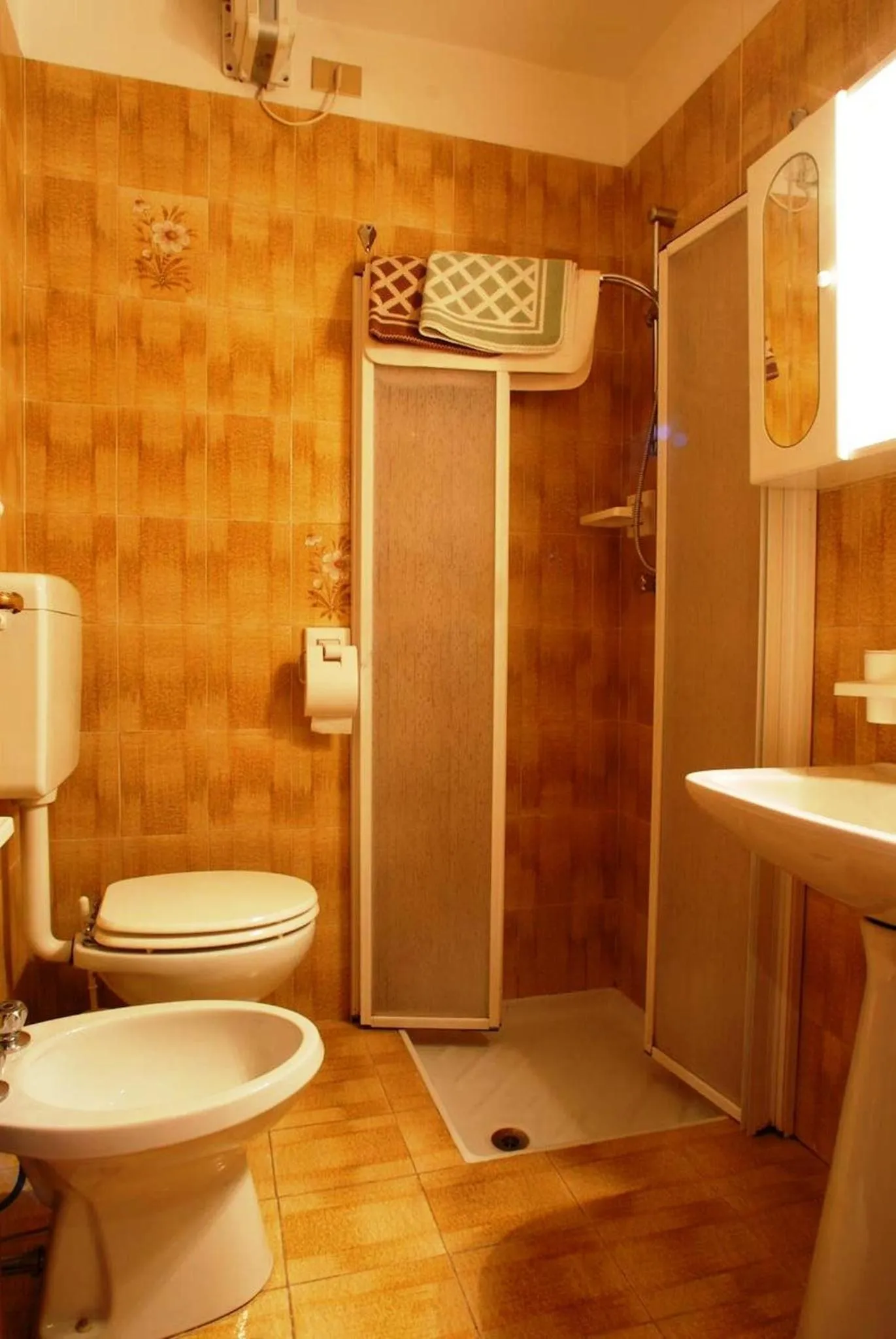 Bathroom in Hotel Alpi - Foza