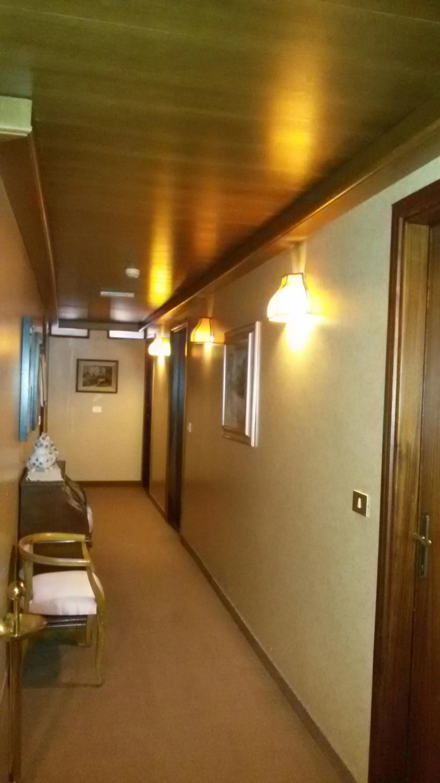 Decorative detail in Hotel Alpi - Foza