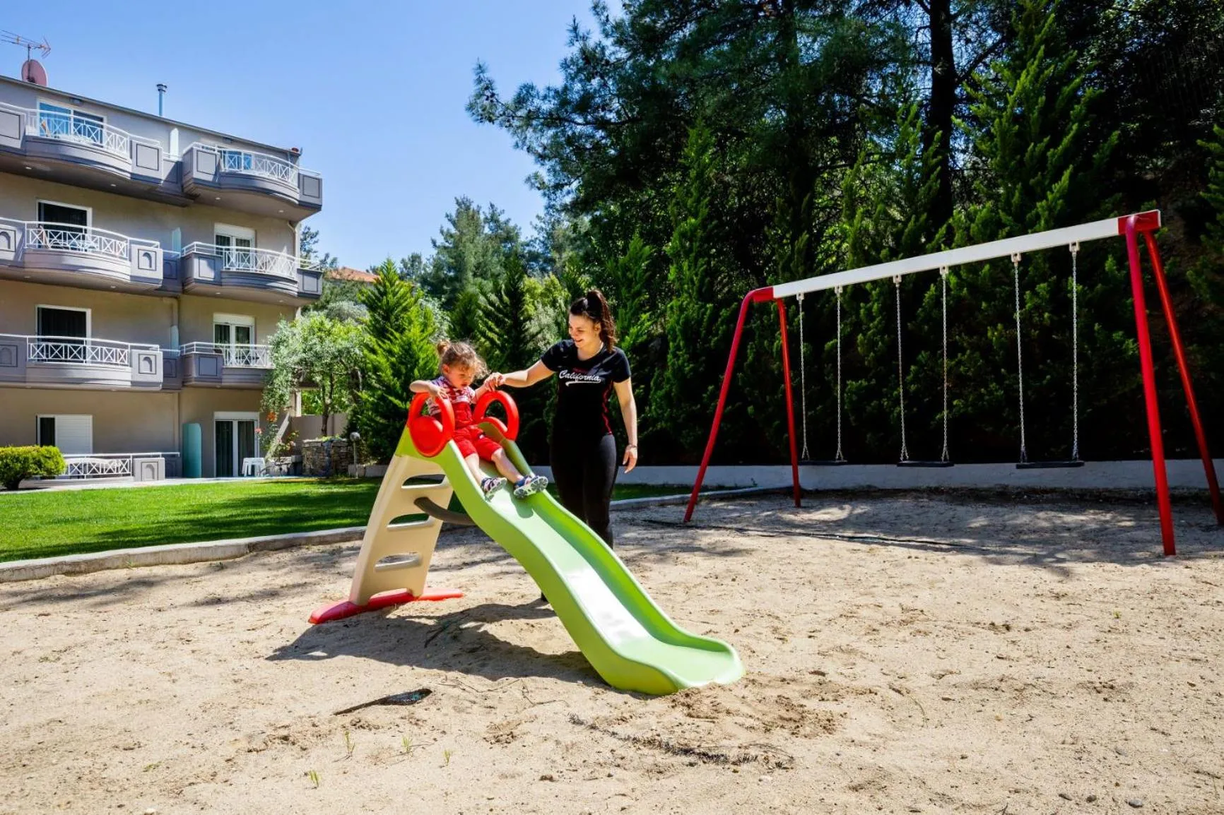 Children play ground in Green Bay