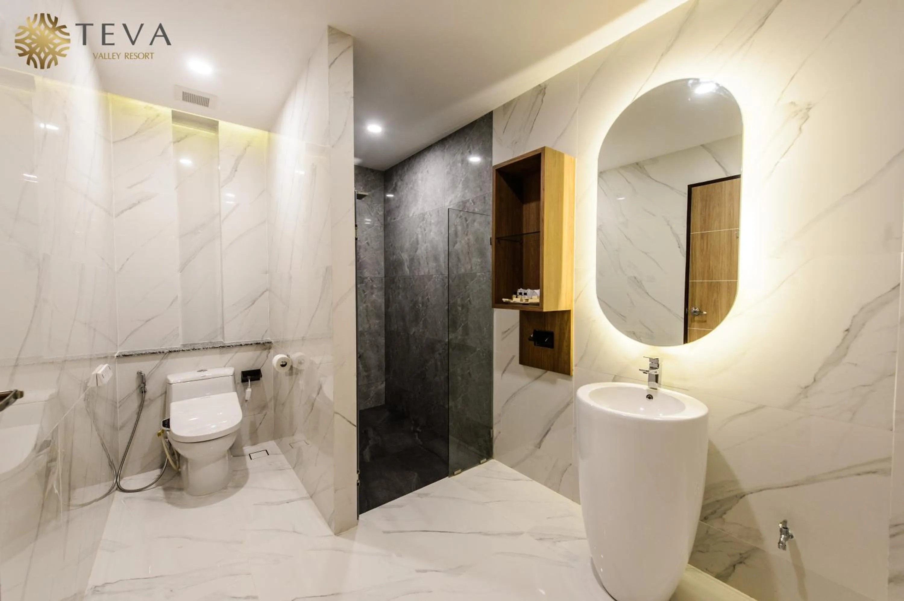 Bathroom in TEVA Valley Resort