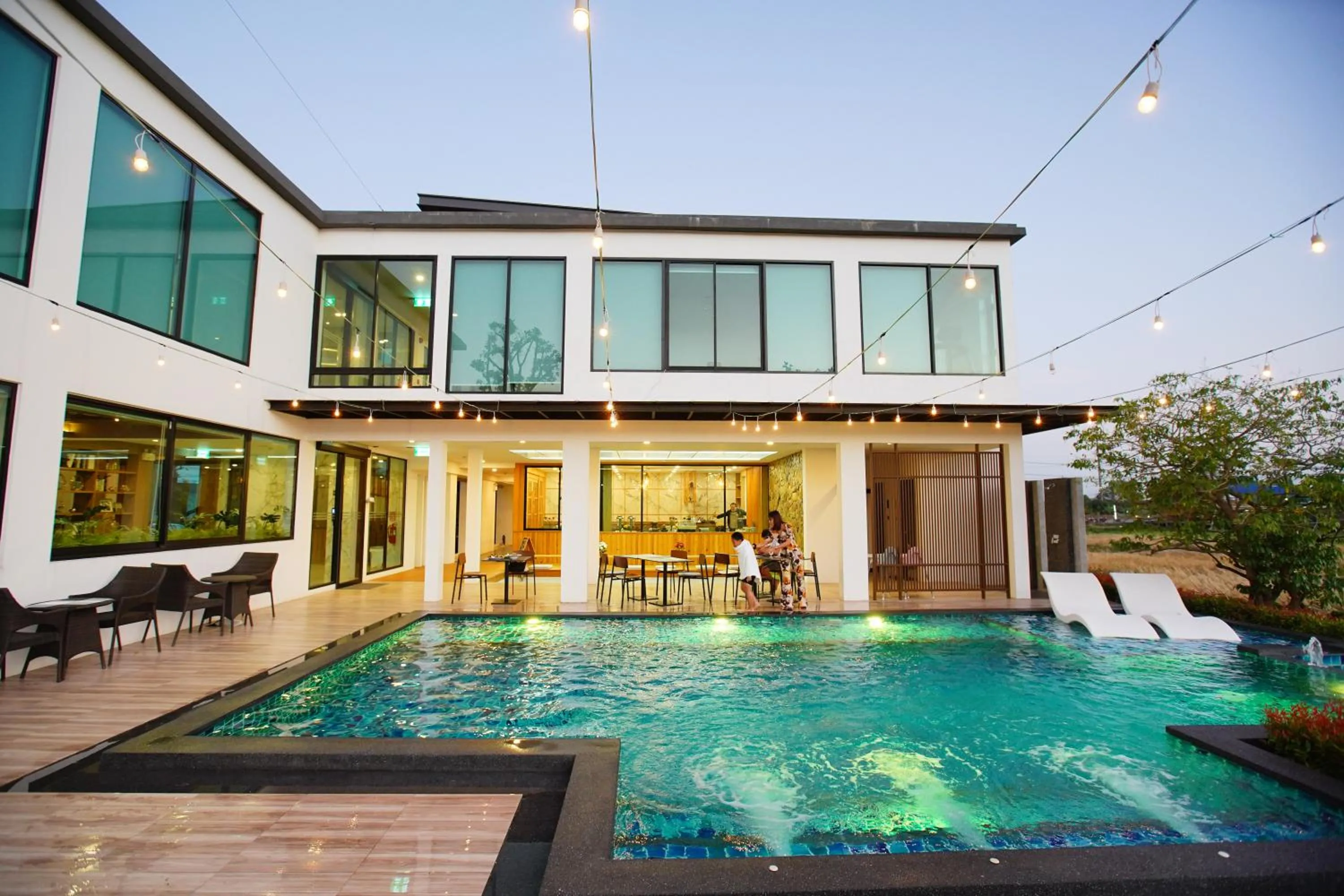 Pool view in TEVA Valley Resort