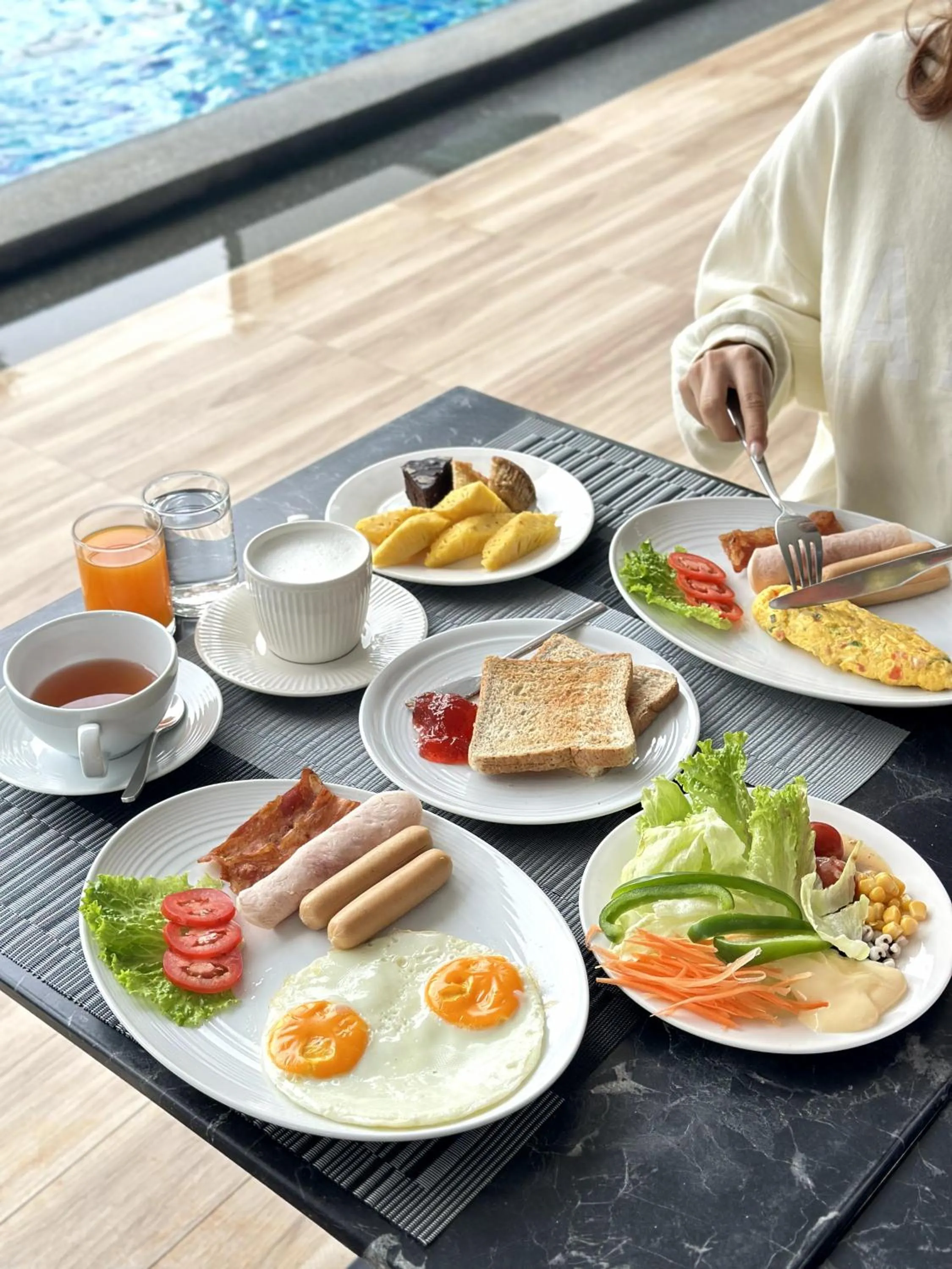 Breakfast in TEVA Valley Resort