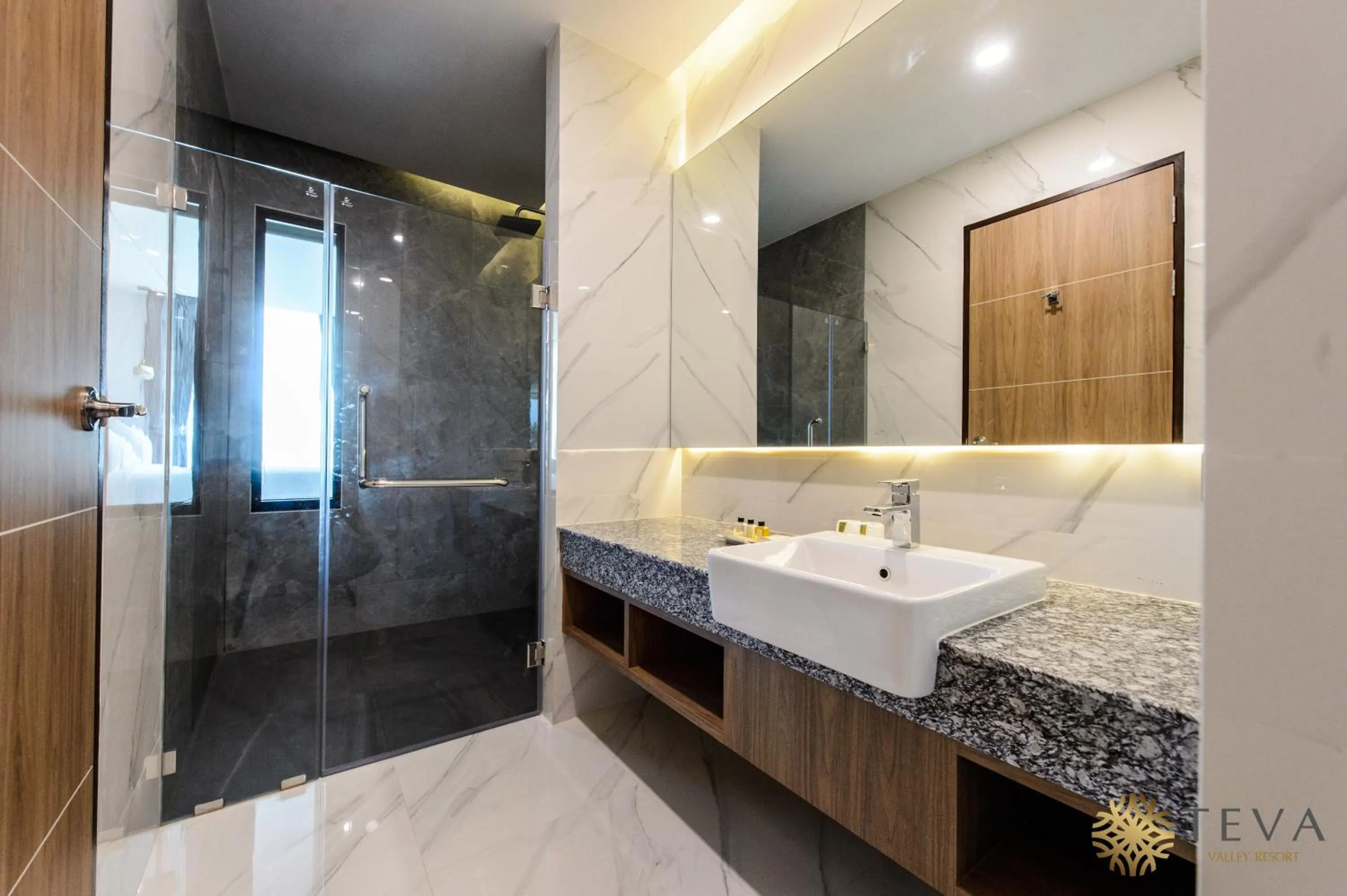 Bathroom in TEVA Valley Resort