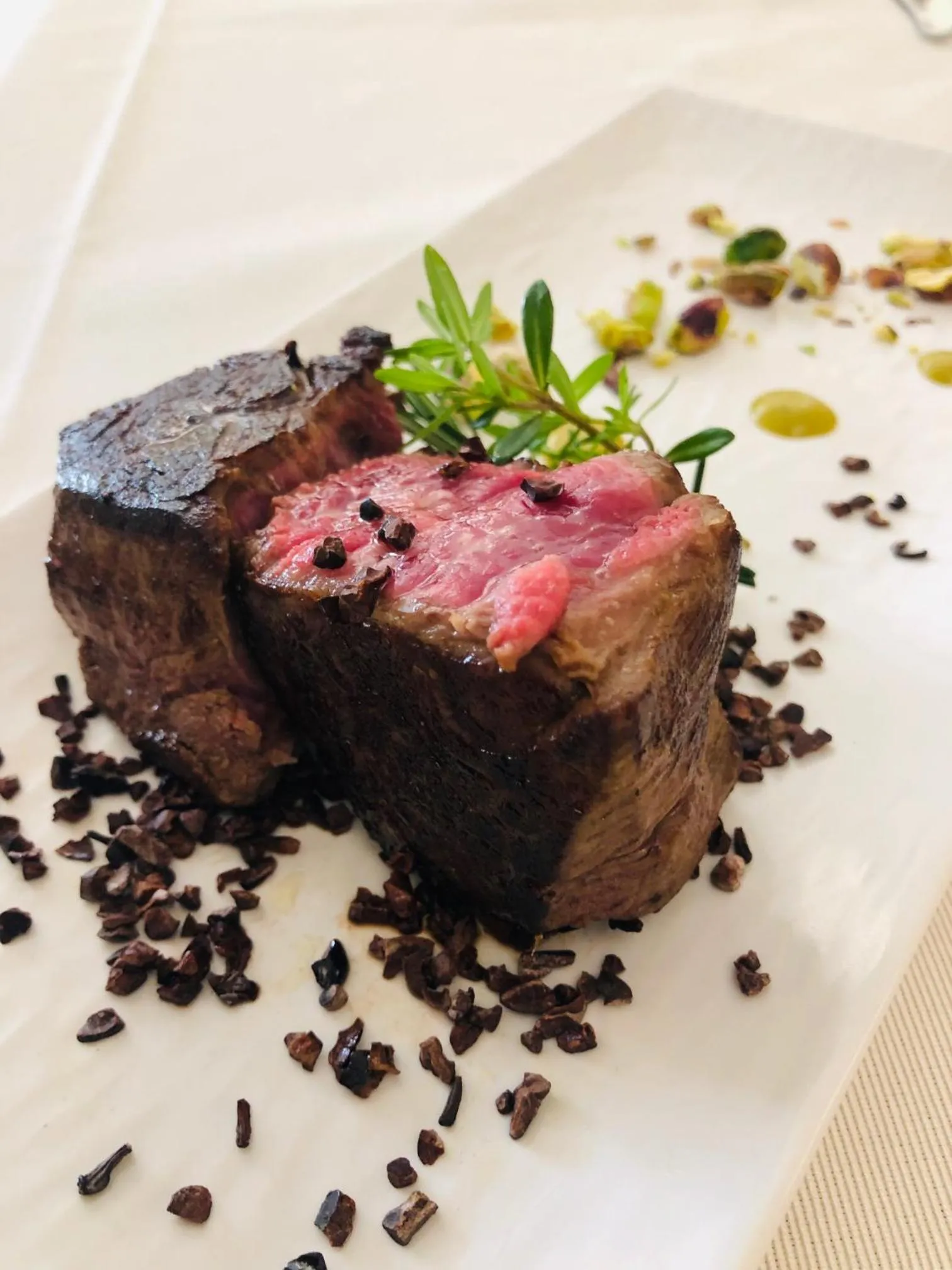 Food close-up in Magic Hotel