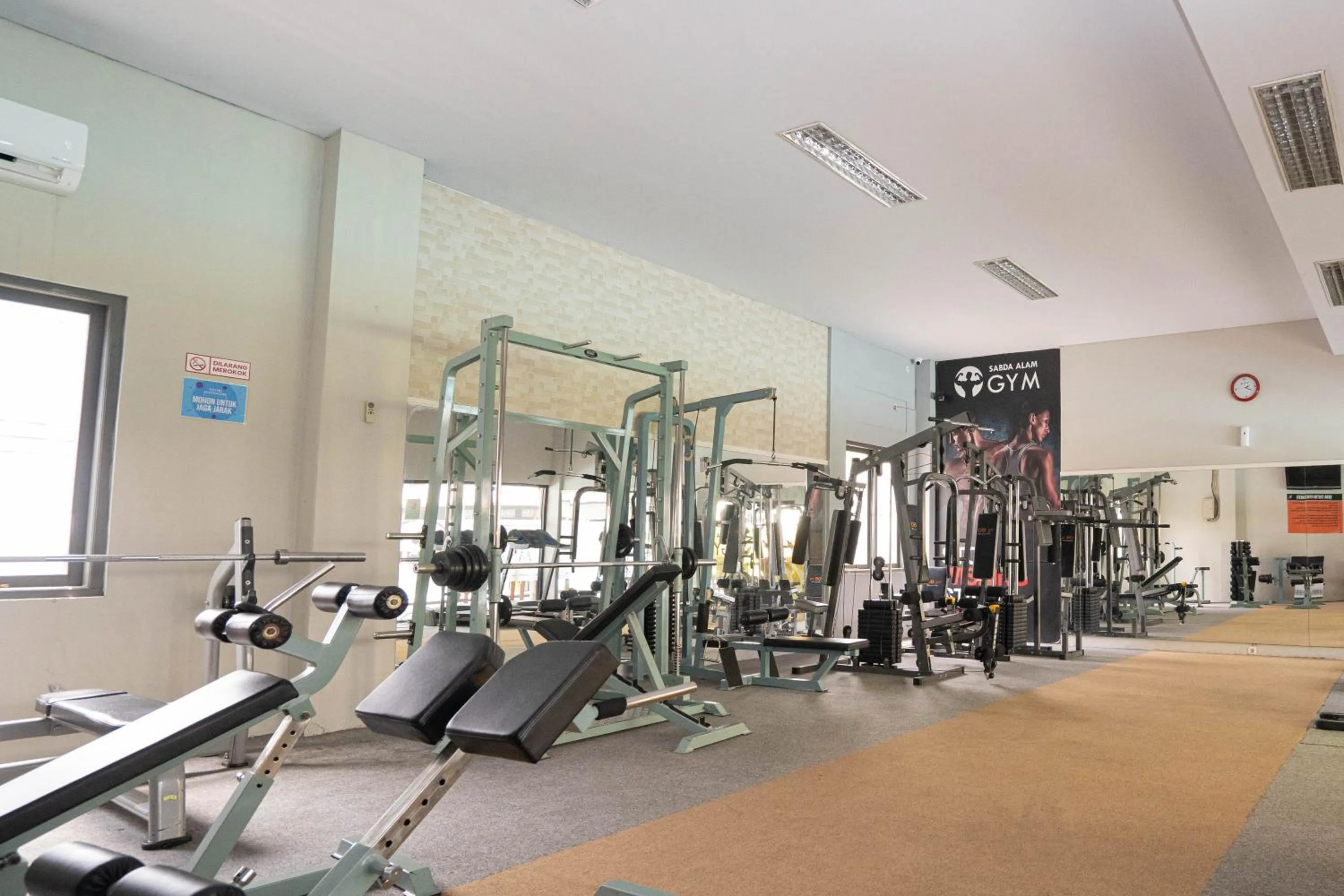 Fitness centre/facilities in Sabda Alam Hotel & Resort