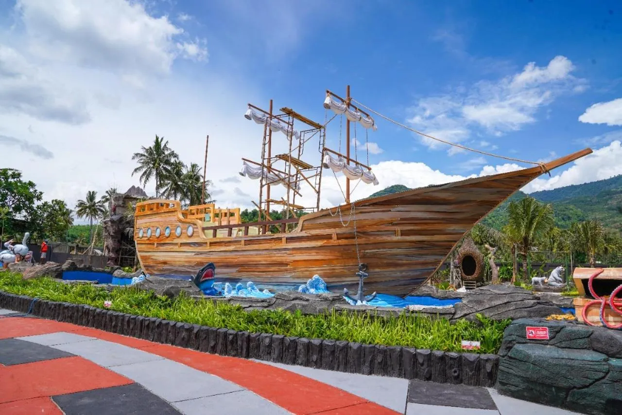 Aqua park in Sabda Alam Hotel & Resort