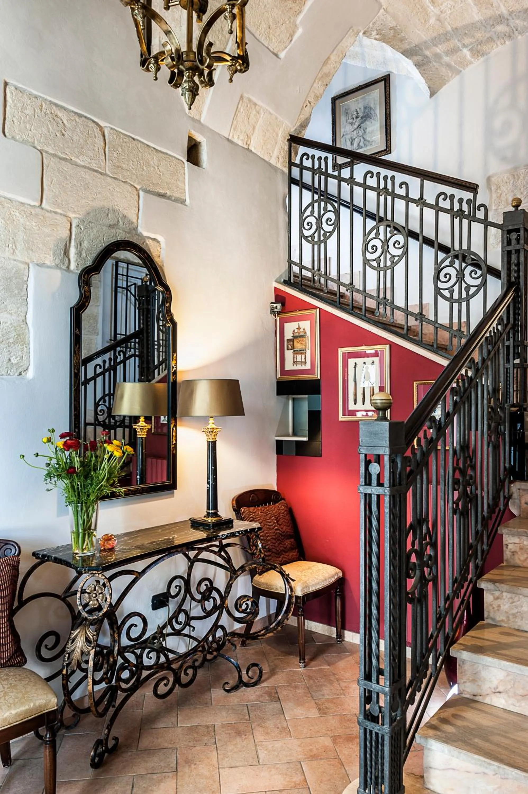 Lobby or reception in Palazzo Muro Leccese Relais de Charme & Wellness