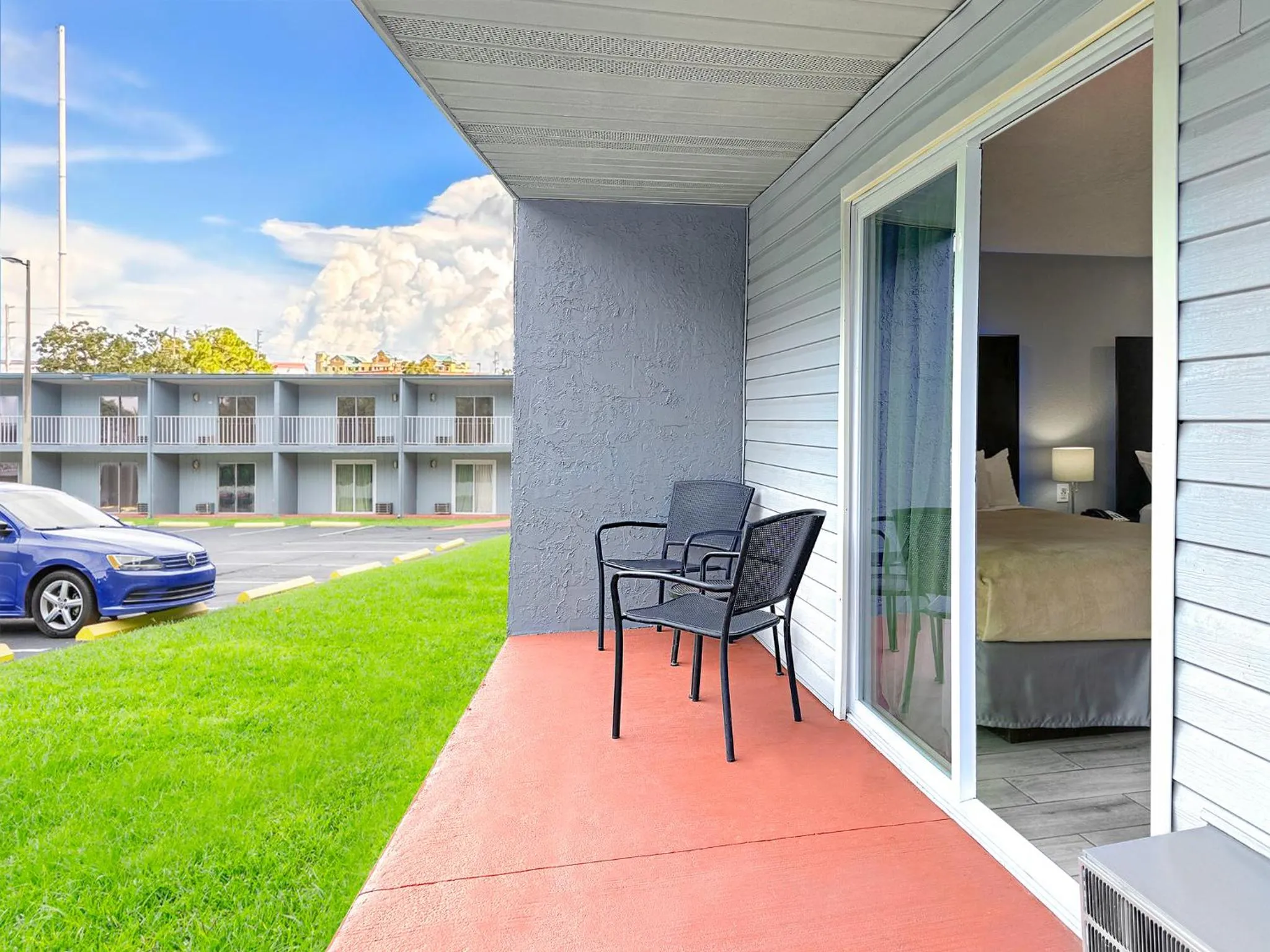 Patio in Celebration Suites