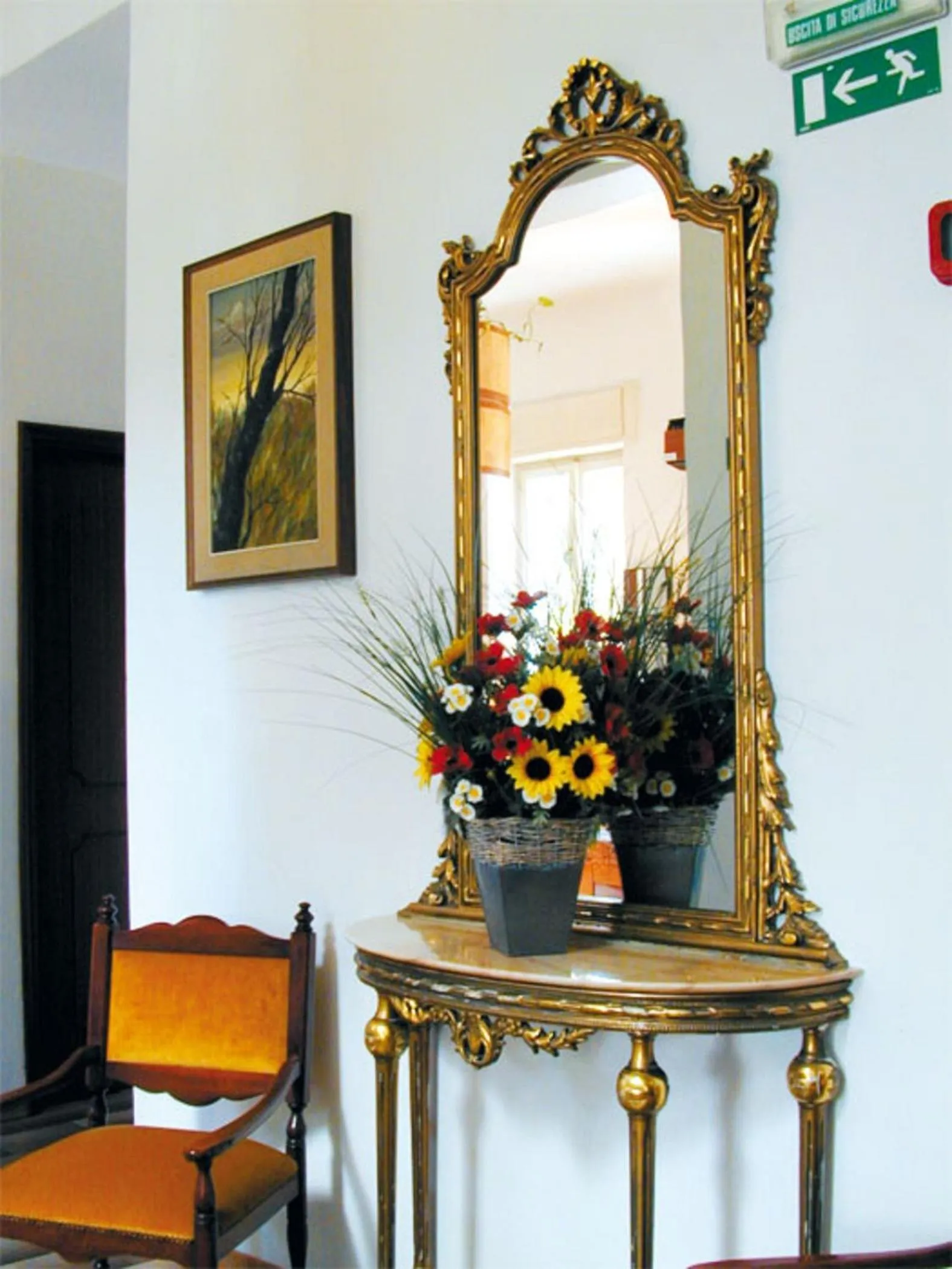 Decorative detail in Hotel Parma Mare