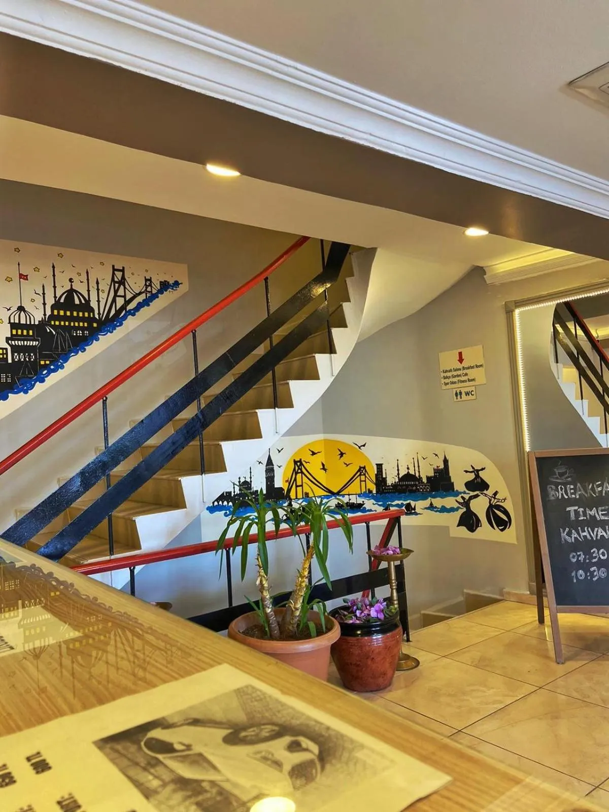 Decorative detail in Ulubat Castle Hotel