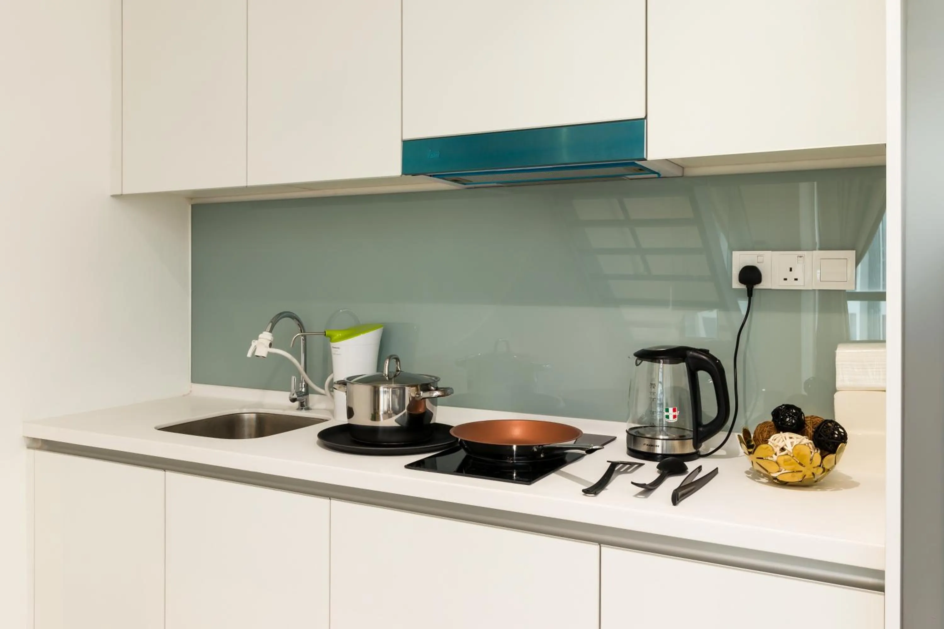 Kitchen or kitchenette in Eko Cheras Premium Suite