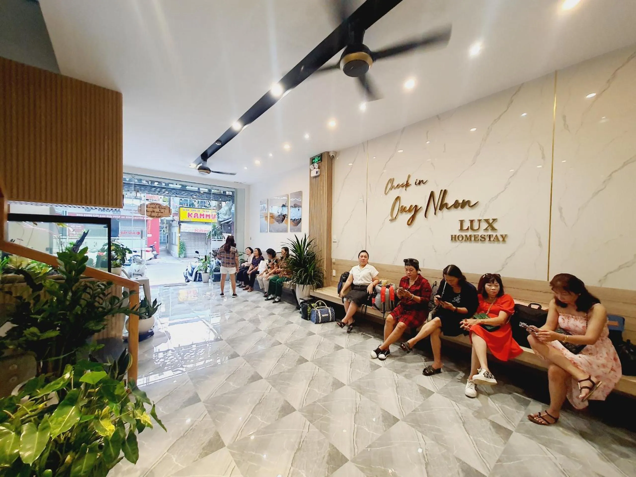 Lobby or reception in Lux Quy Nhon Homestay