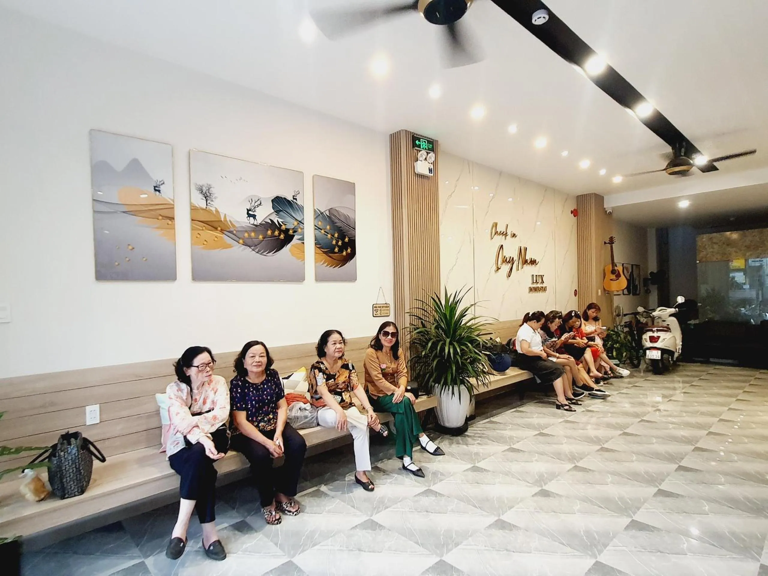 Lobby or reception in Lux Quy Nhon Homestay