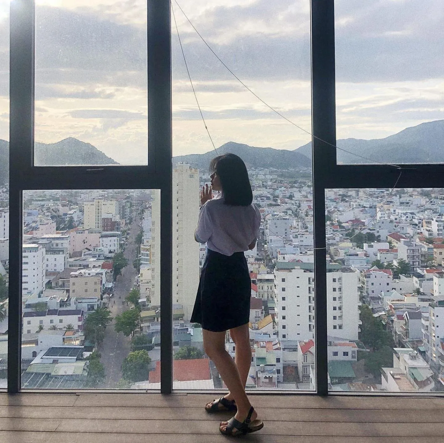 City view in Senia Hotel Nha Trang