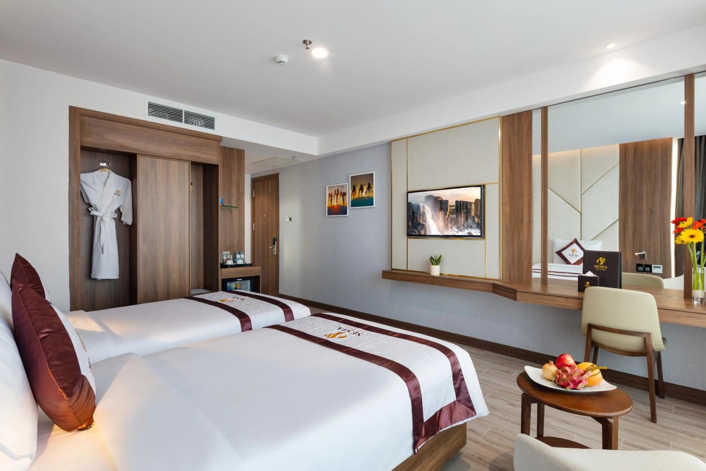 Photo of the whole room, Bed in Senia Hotel Nha Trang