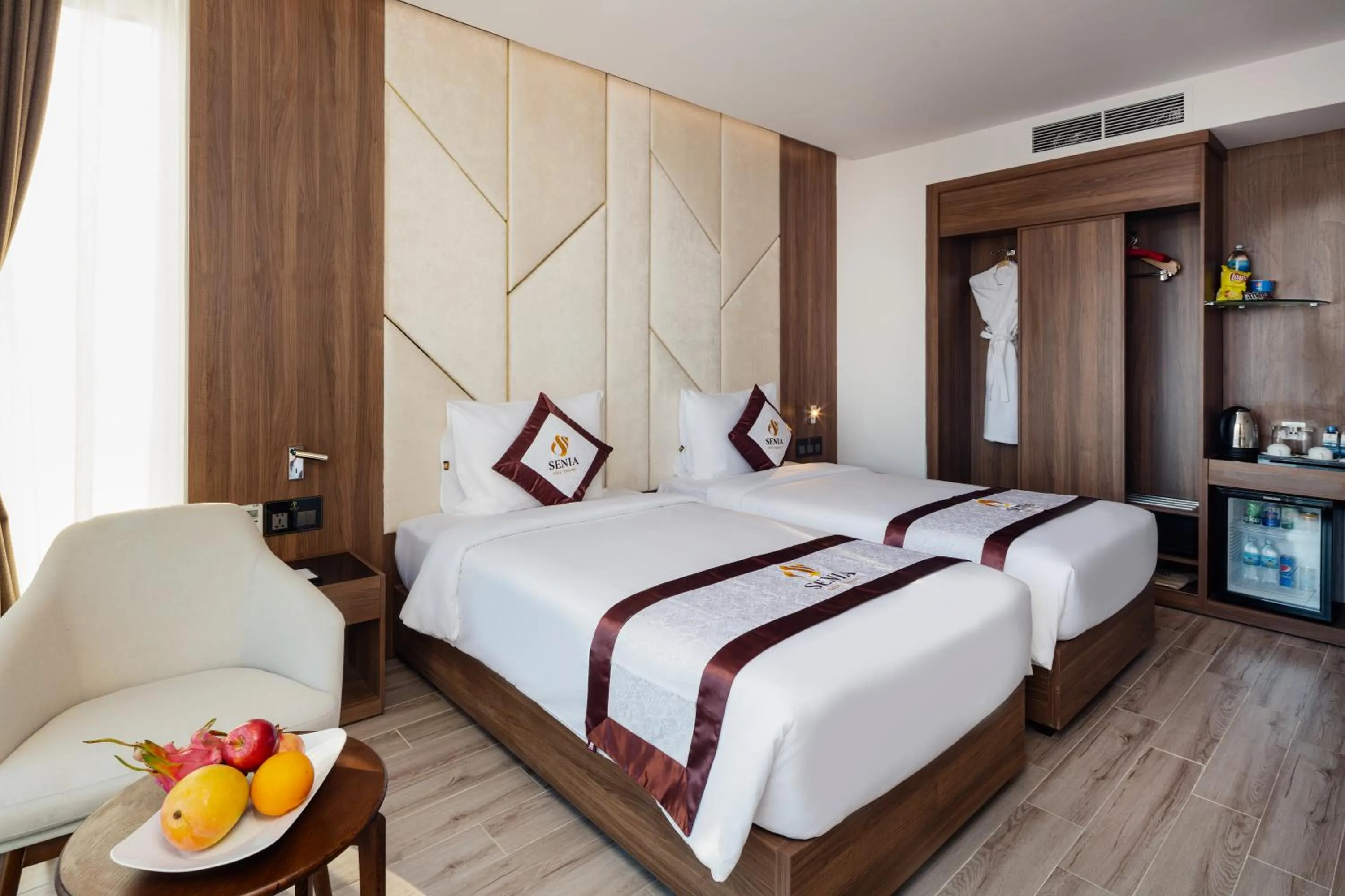 Bed in Senia Hotel Nha Trang