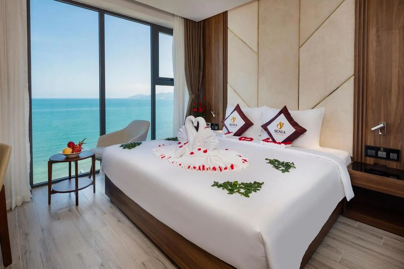 Bed in Senia Hotel Nha Trang