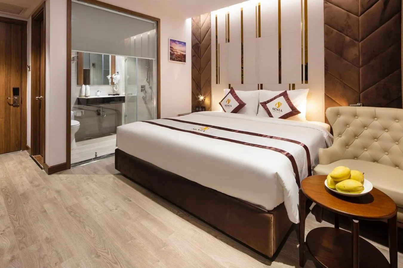Bed in Senia Hotel Nha Trang