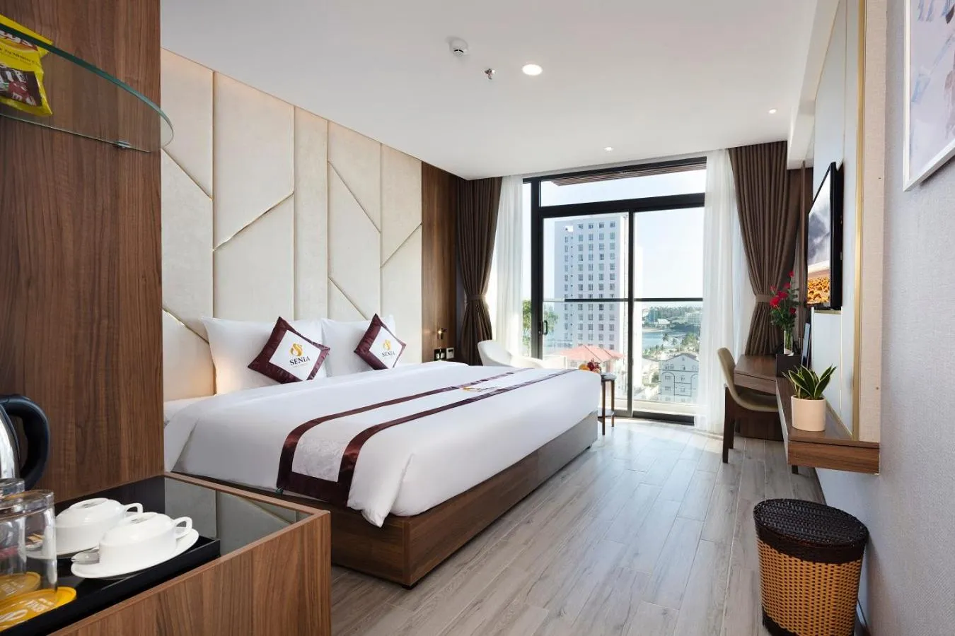 Photo of the whole room, Bed in Senia Hotel Nha Trang