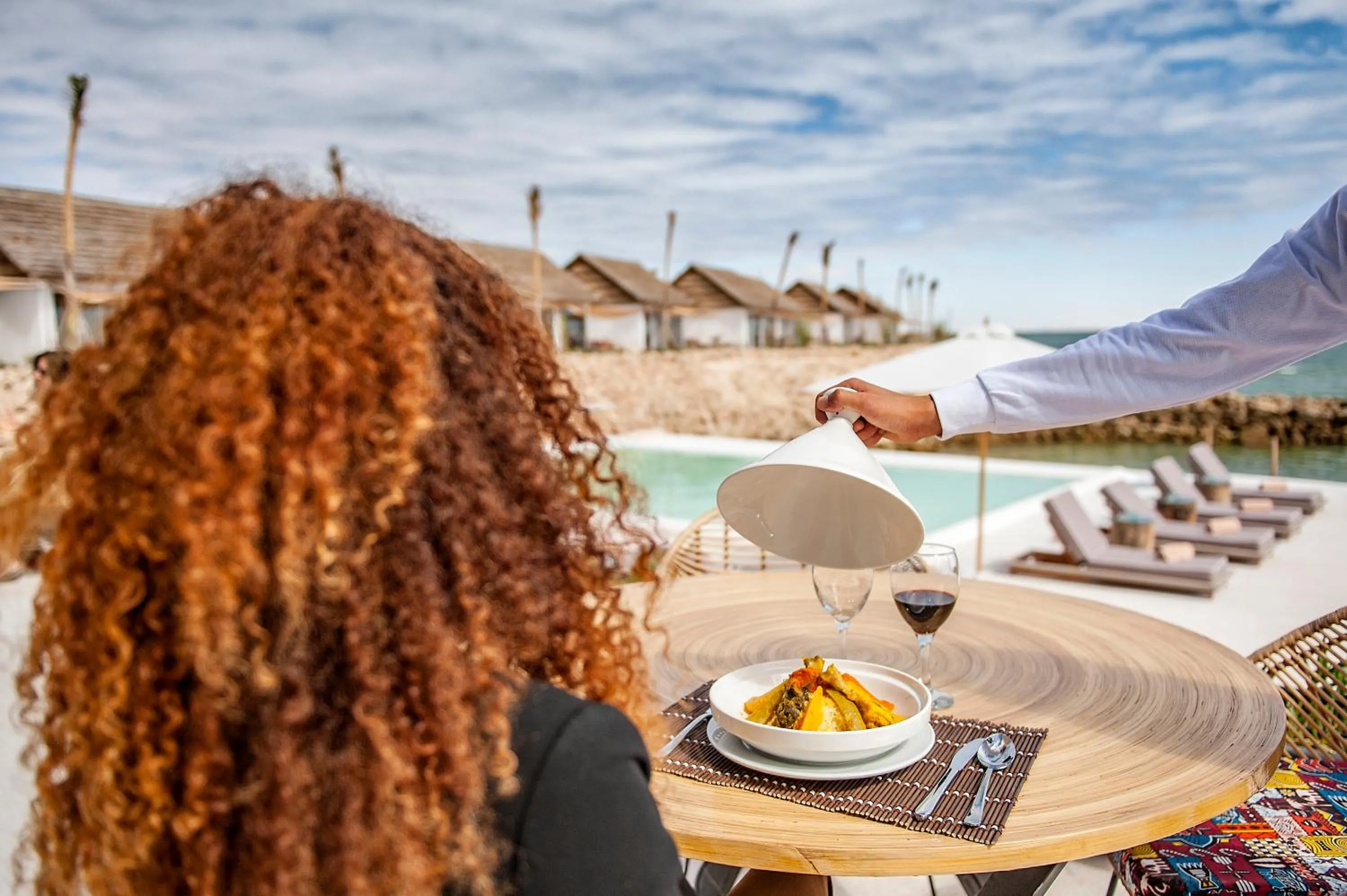 Food in La Crique Nature & Spa