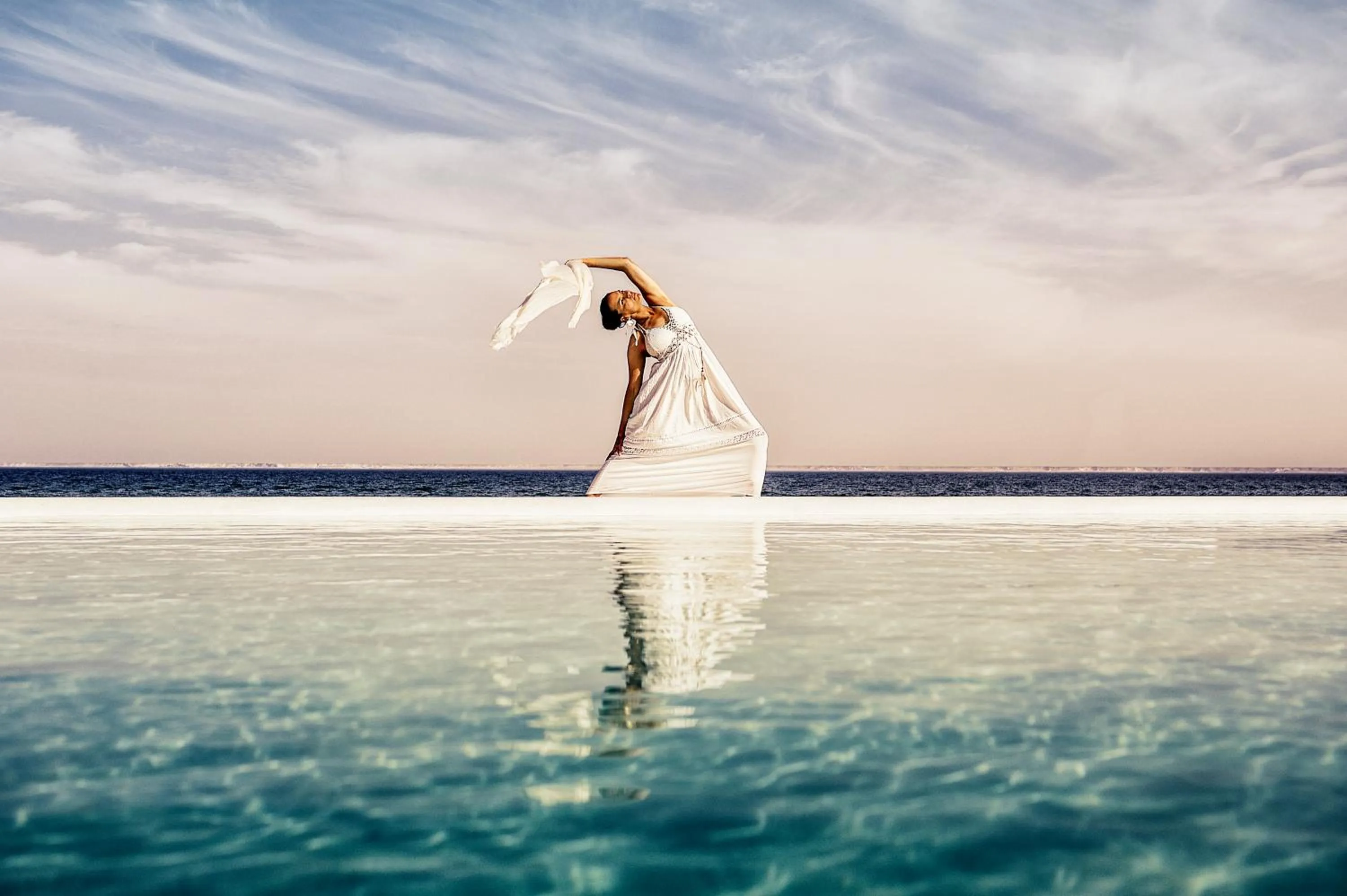 Natural landscape in La Crique Nature & Spa