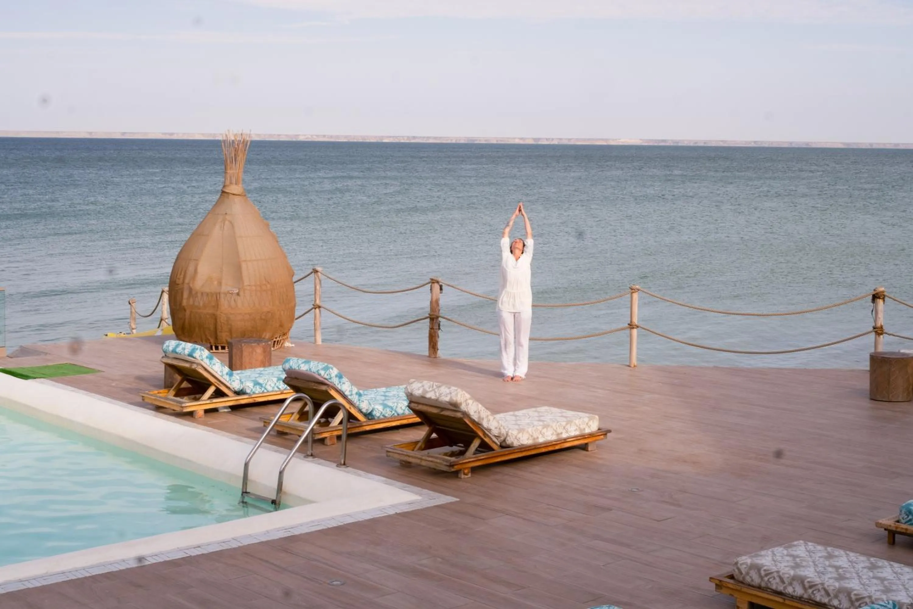 Sea view in La Crique Nature & Spa