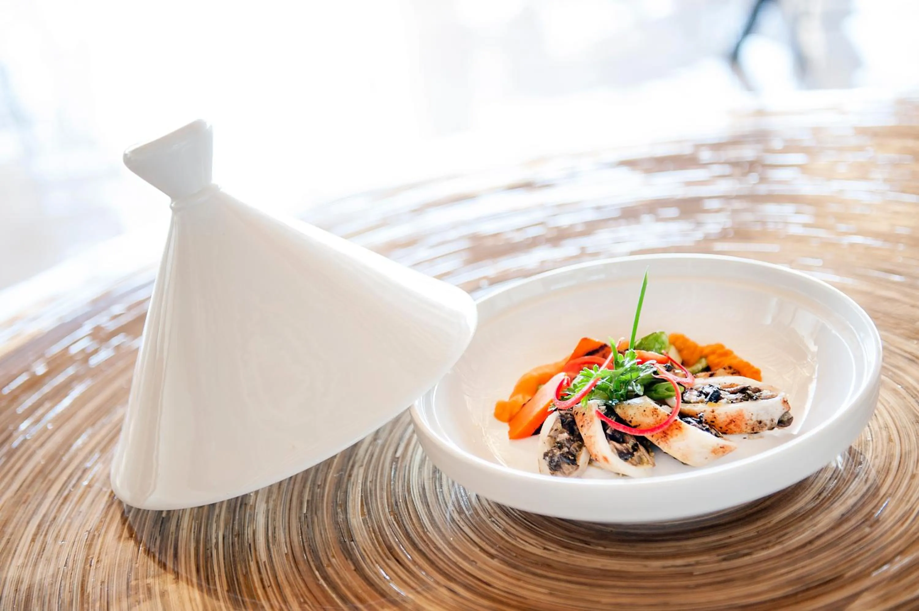 Food in La Crique Nature & Spa