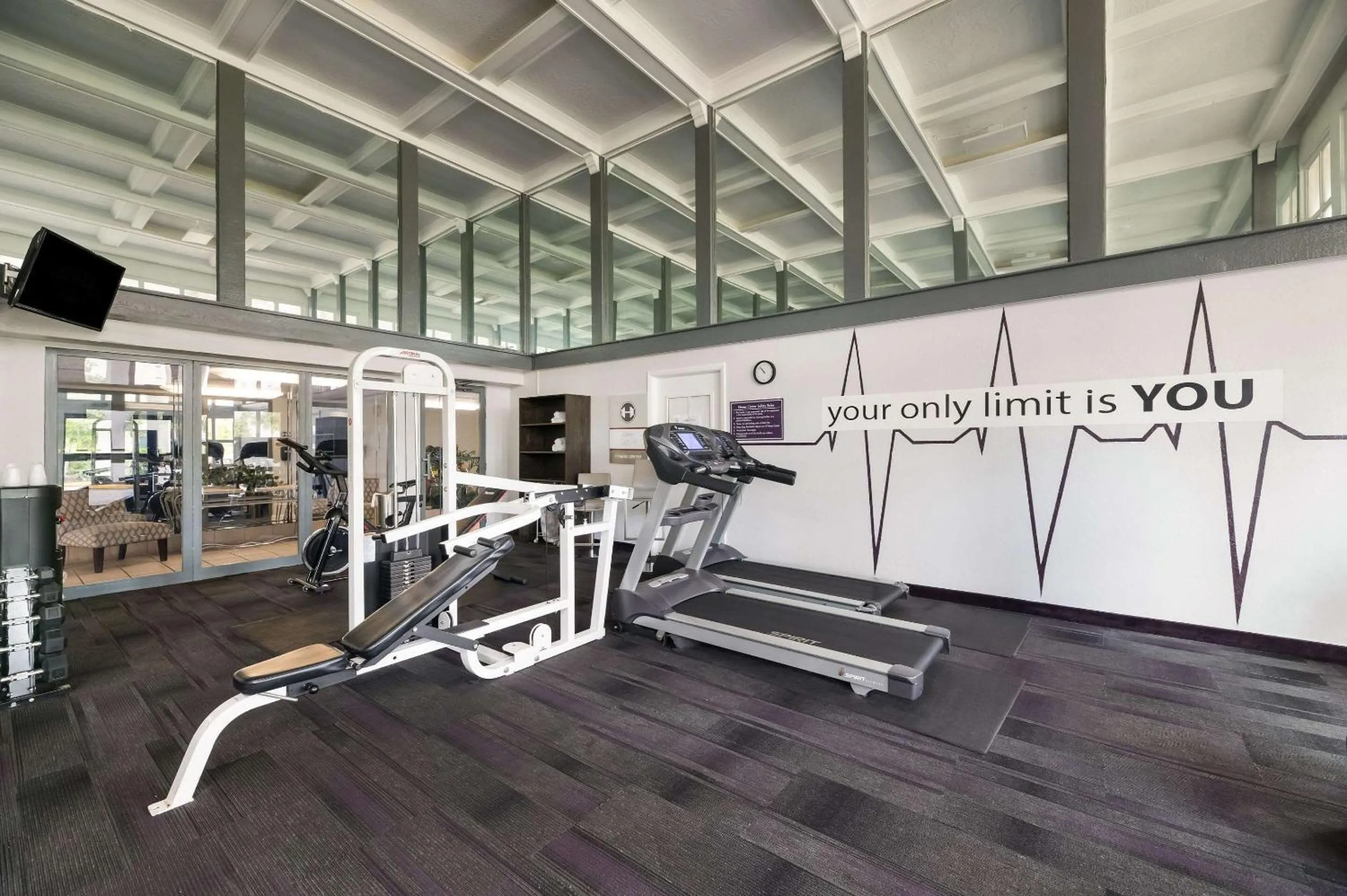 Fitness centre/facilities in Clarion Inn & Suites Across From Universal Orlando Resort