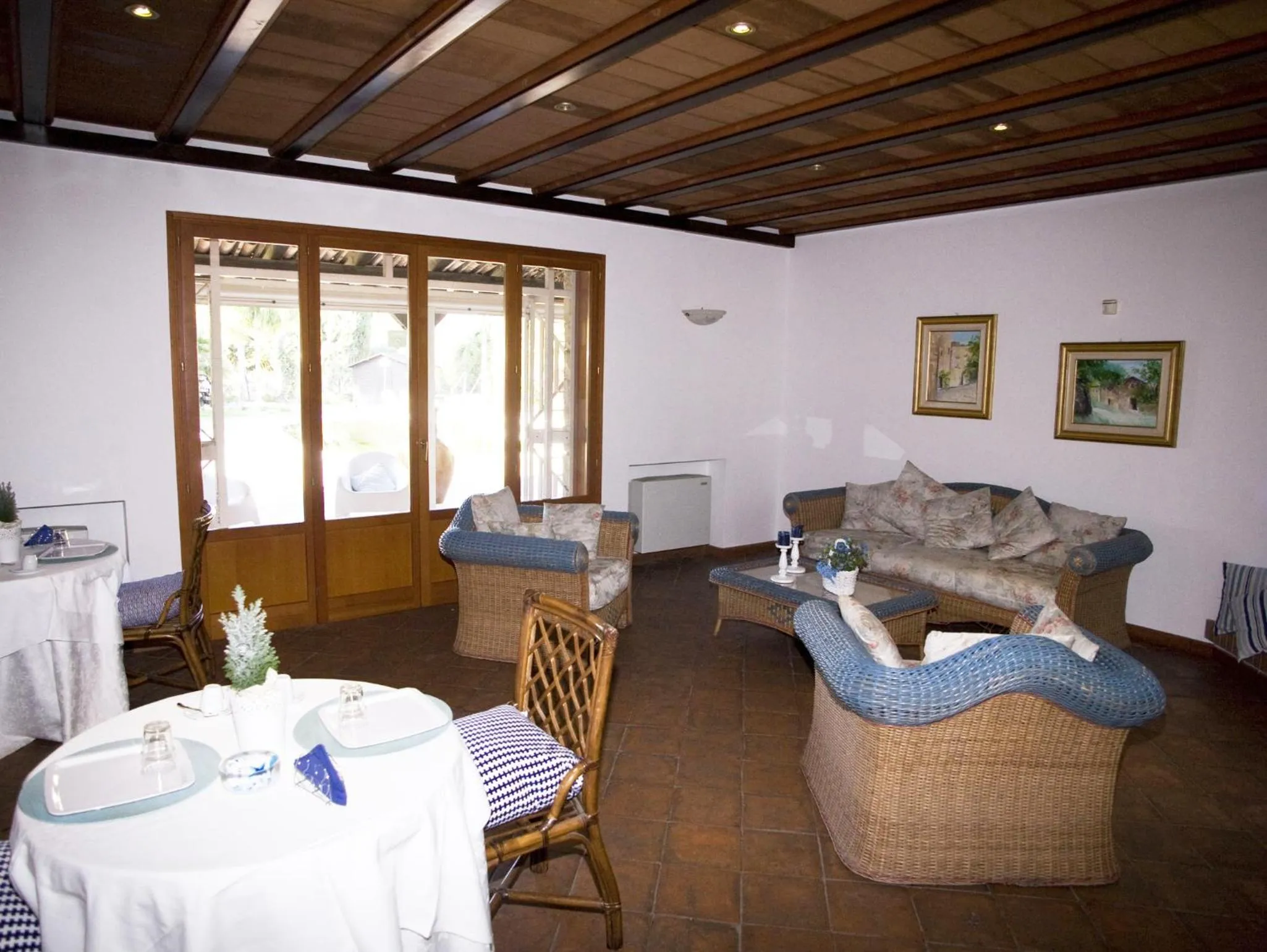 Lobby or reception in All'Ombra del Palmeto