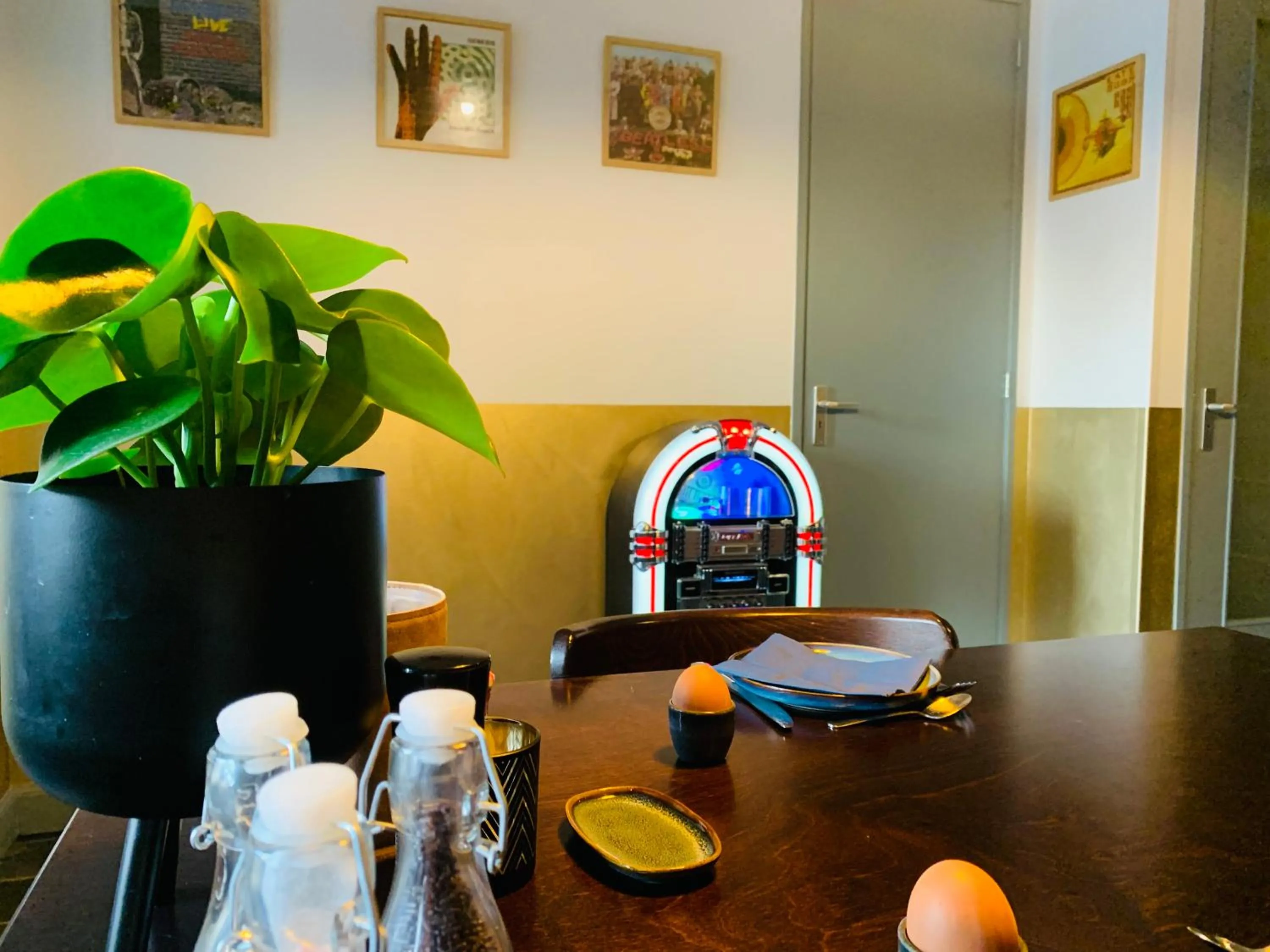 Dining area in B&B De Dorpshoeve