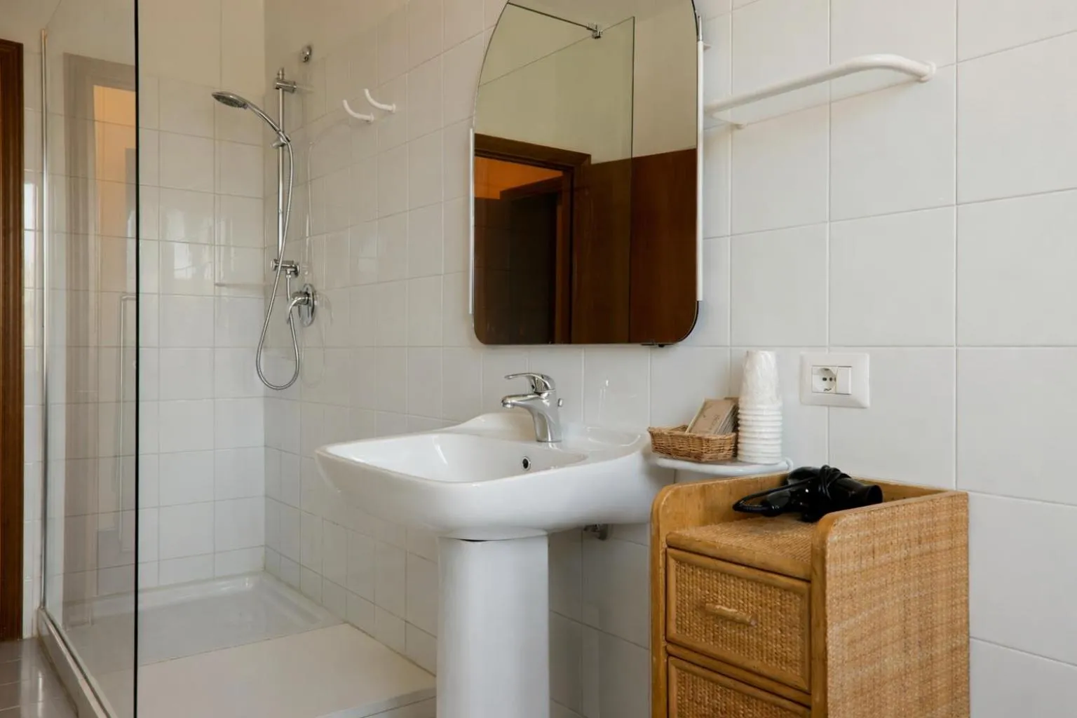 Shower in Fattoria Agriturismo Nerbona