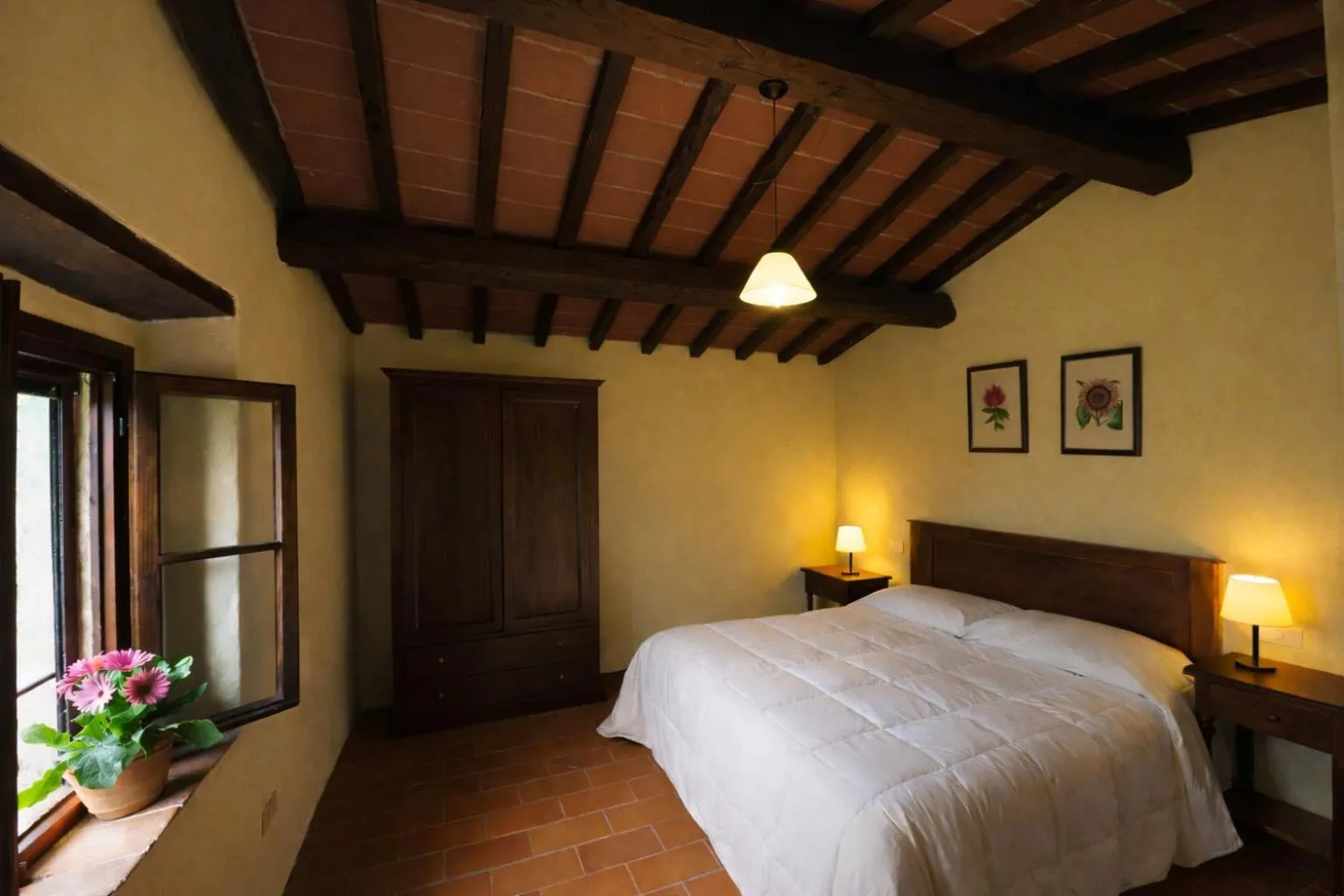 Bed in Fattoria Agriturismo Nerbona