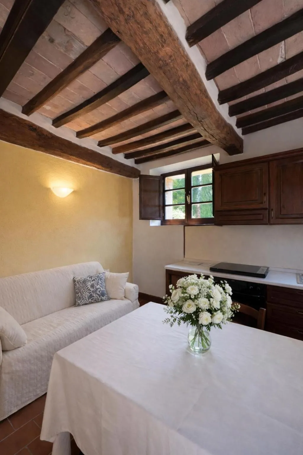 Living room, Bed in Fattoria Agriturismo Nerbona