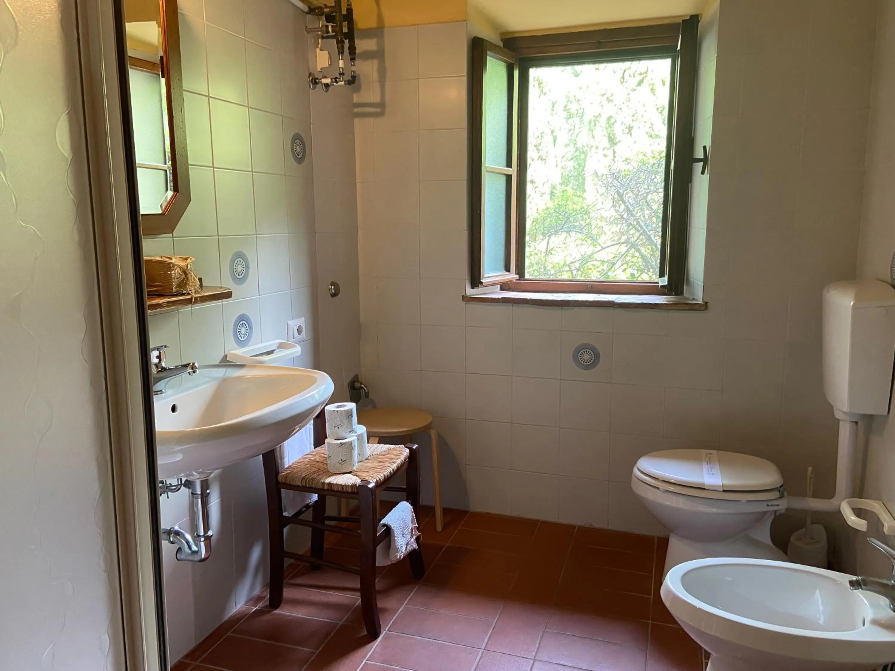 Toilet in Fattoria Agriturismo Nerbona