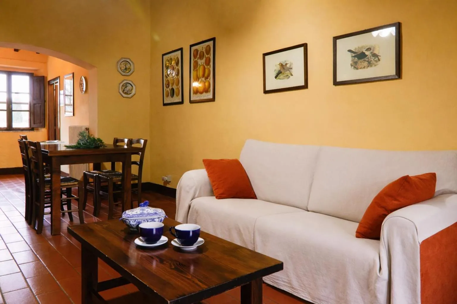 Living room in Fattoria Agriturismo Nerbona