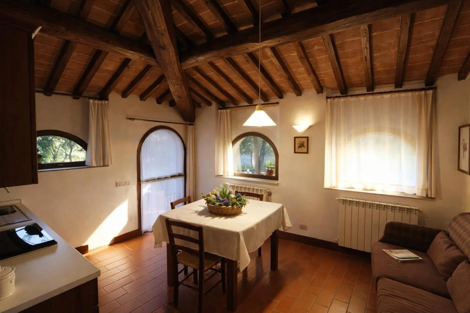 Living room in Fattoria Agriturismo Nerbona