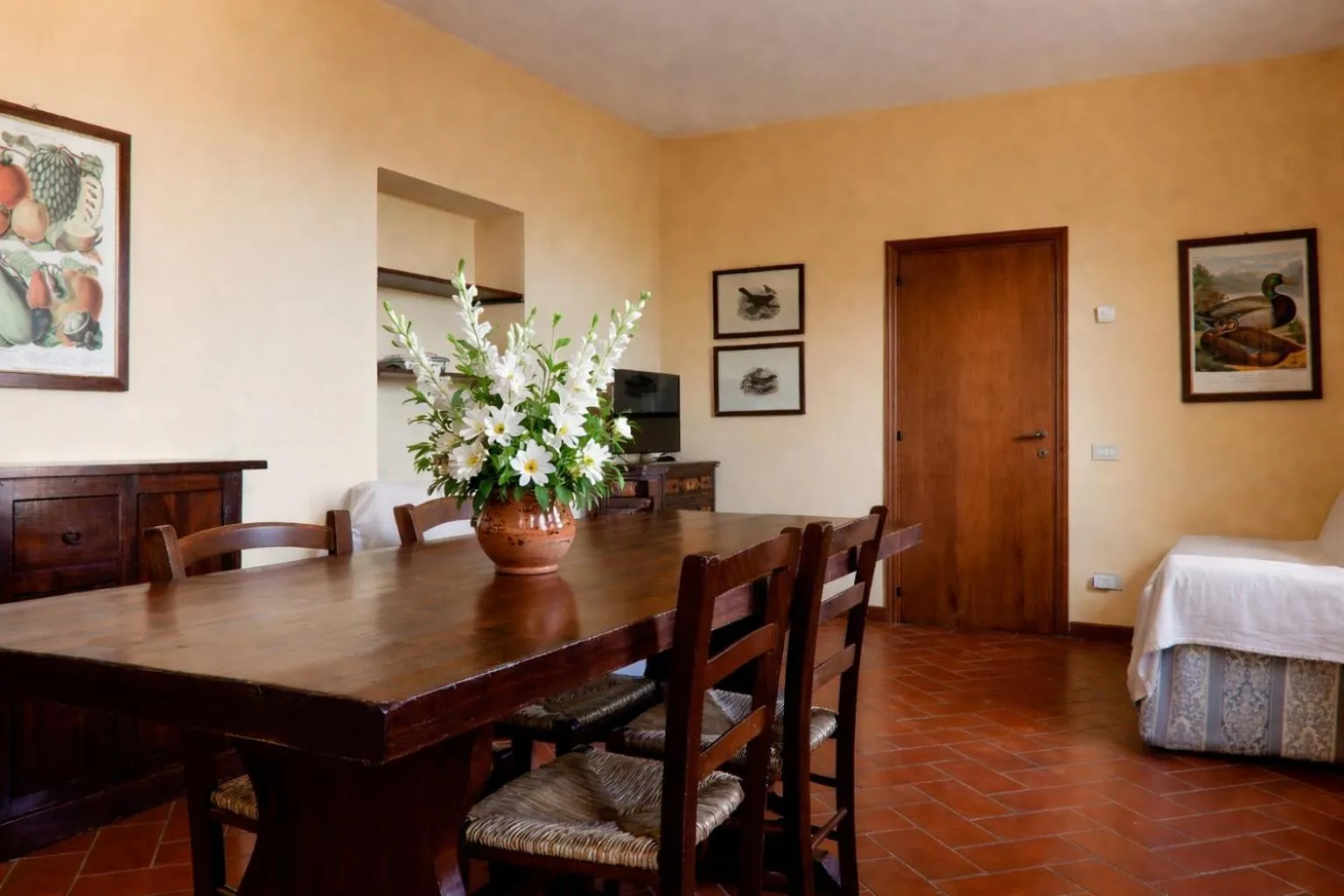 Kitchen or kitchenette in Fattoria Agriturismo Nerbona